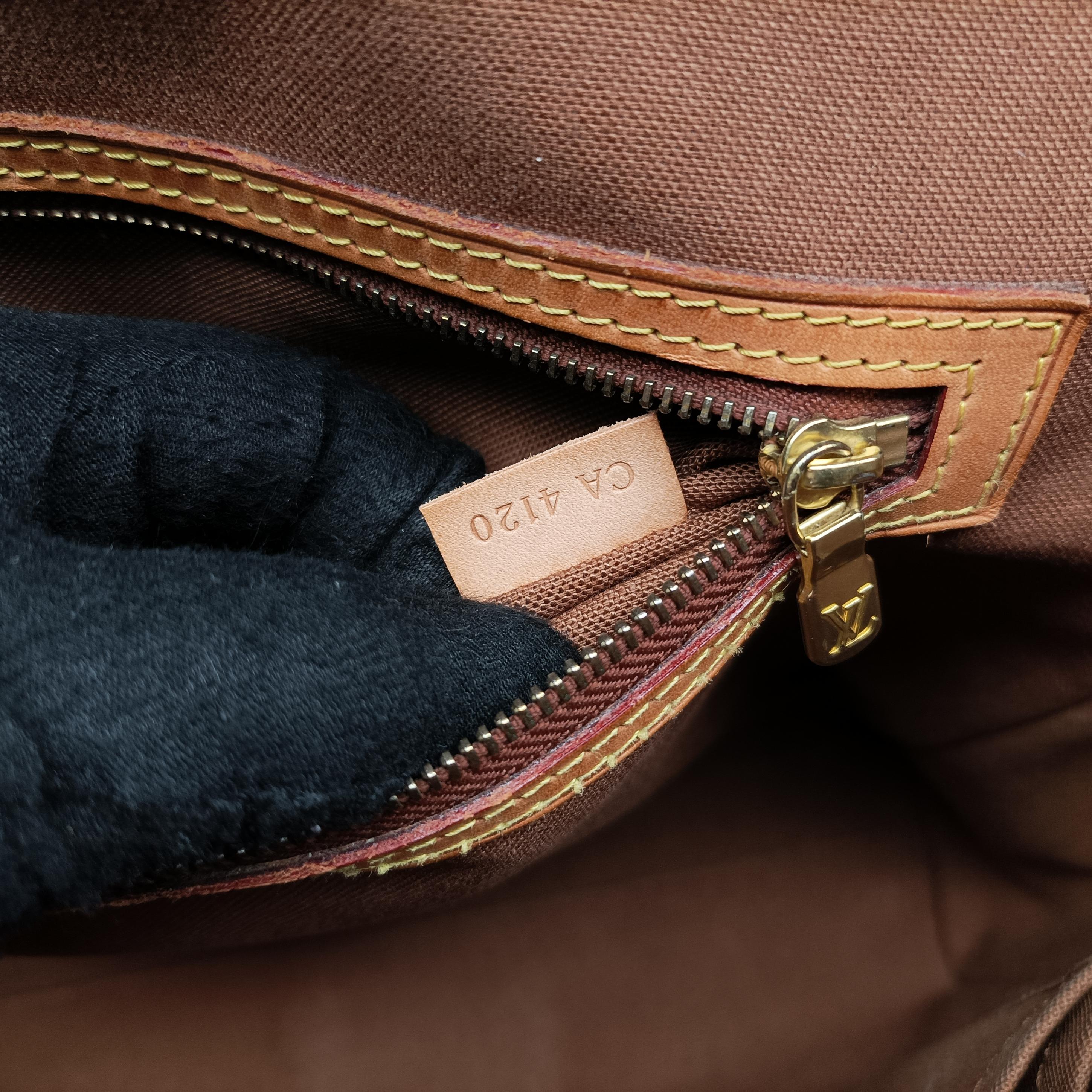 Pre-owned Louis Vuitton ABBESSES brown Monogram Canvas M45257 shoulderbag | stylenewstar