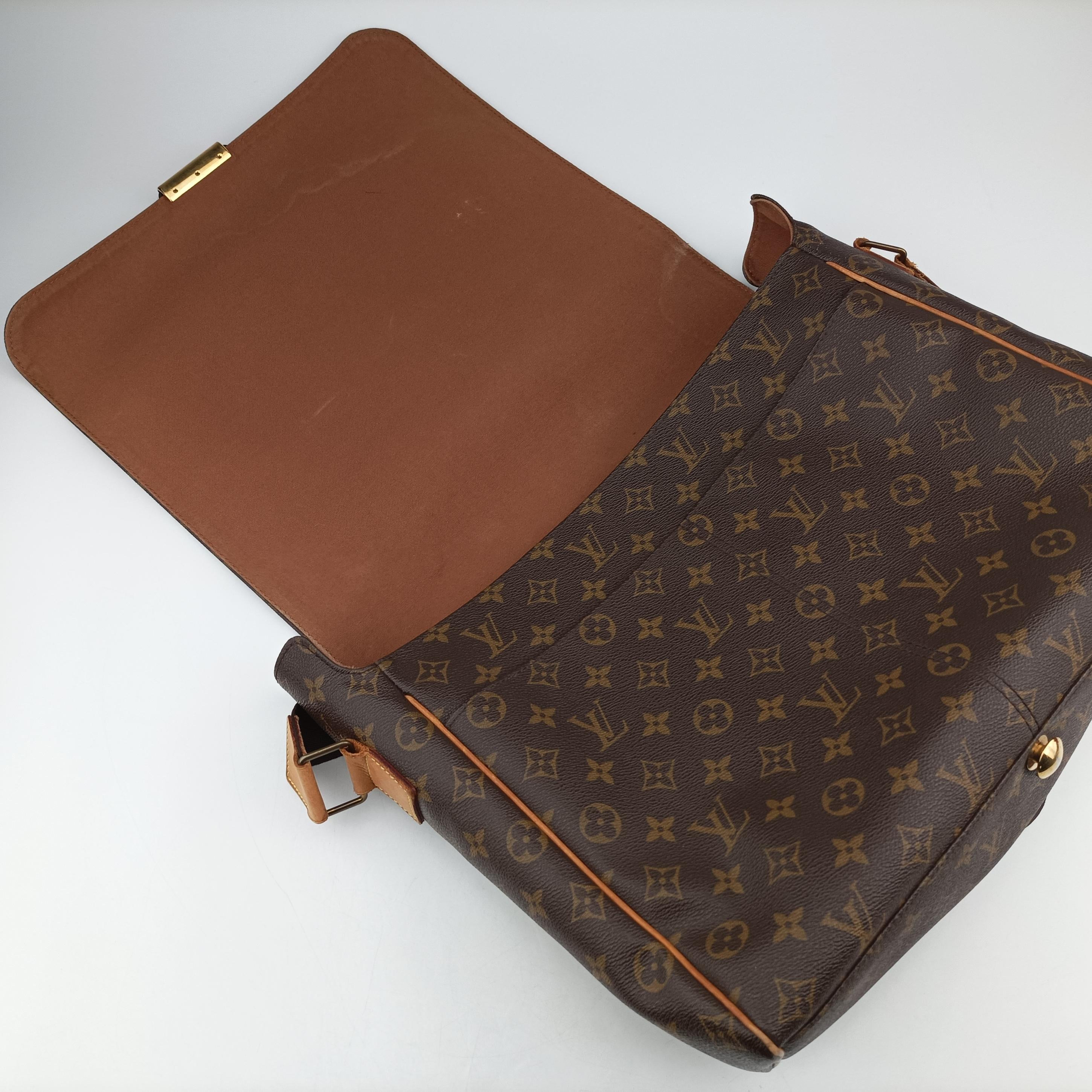 Pre-owned Louis Vuitton ABBESSES brown Monogram Canvas M45257 shoulderbag | stylenewstar