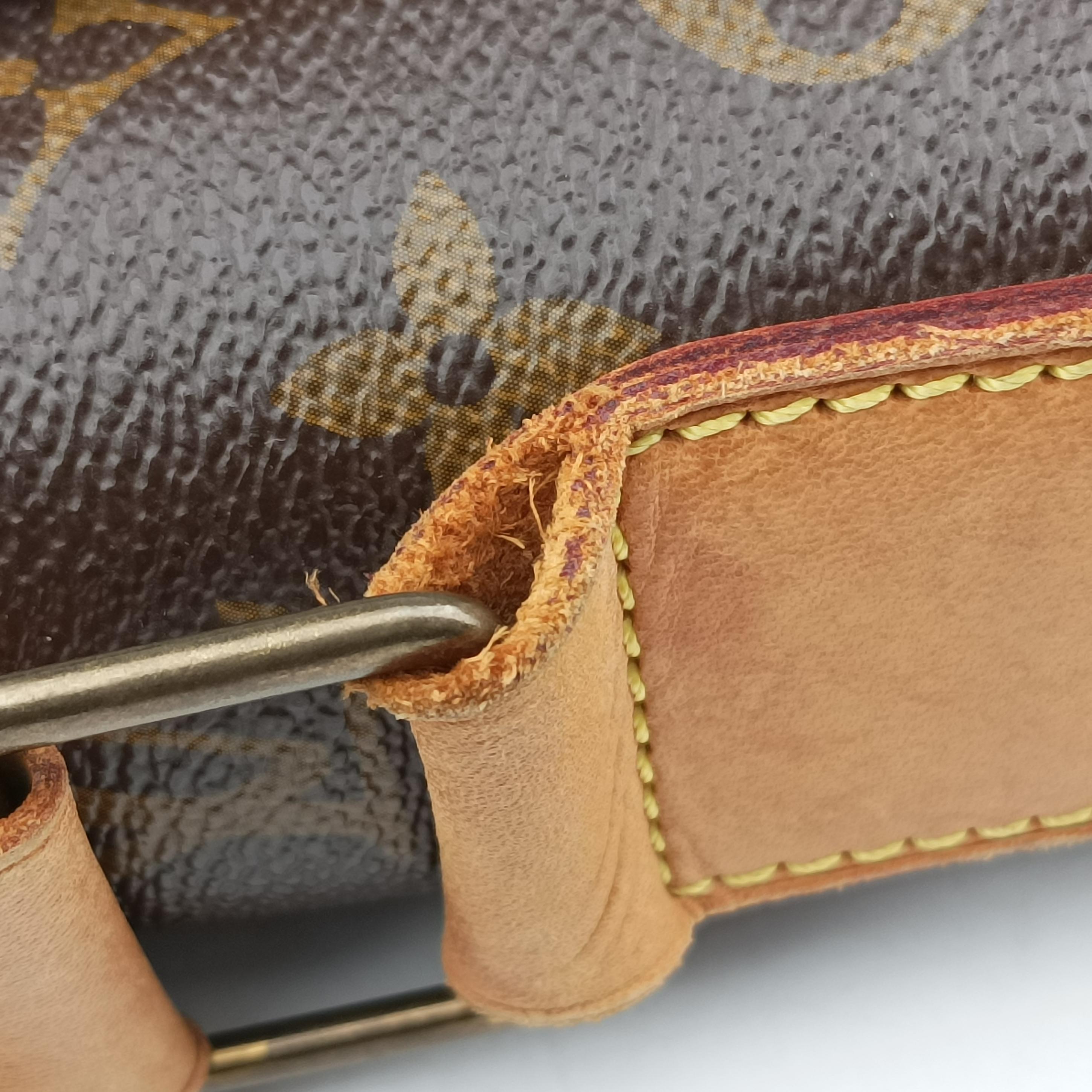 Pre-owned Louis Vuitton ABBESSES brown Monogram Canvas M45257 shoulderbag | stylenewstar