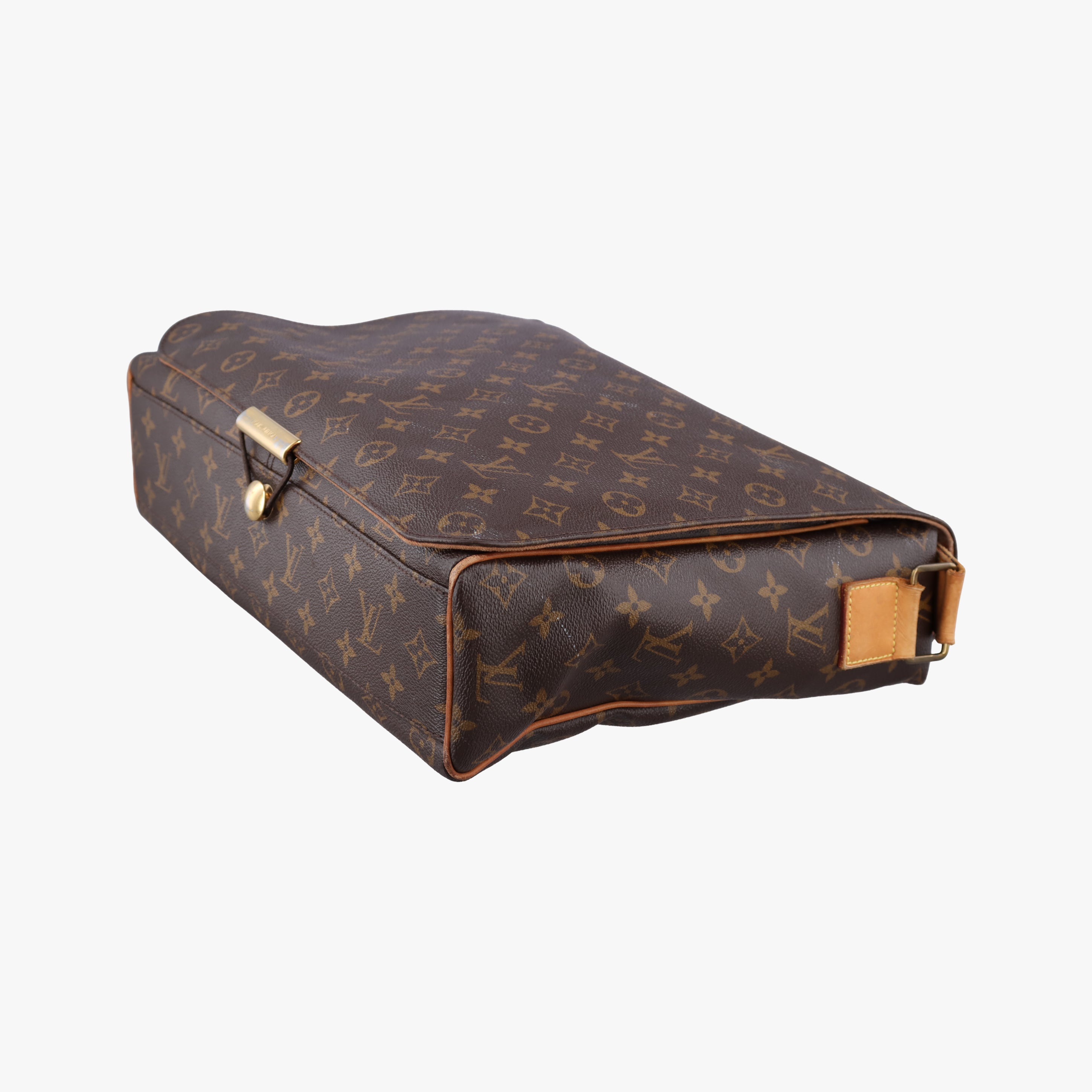 Pre-owned Louis Vuitton ABBESSES brown Monogram Canvas M45257 shoulderbag | stylenewstar