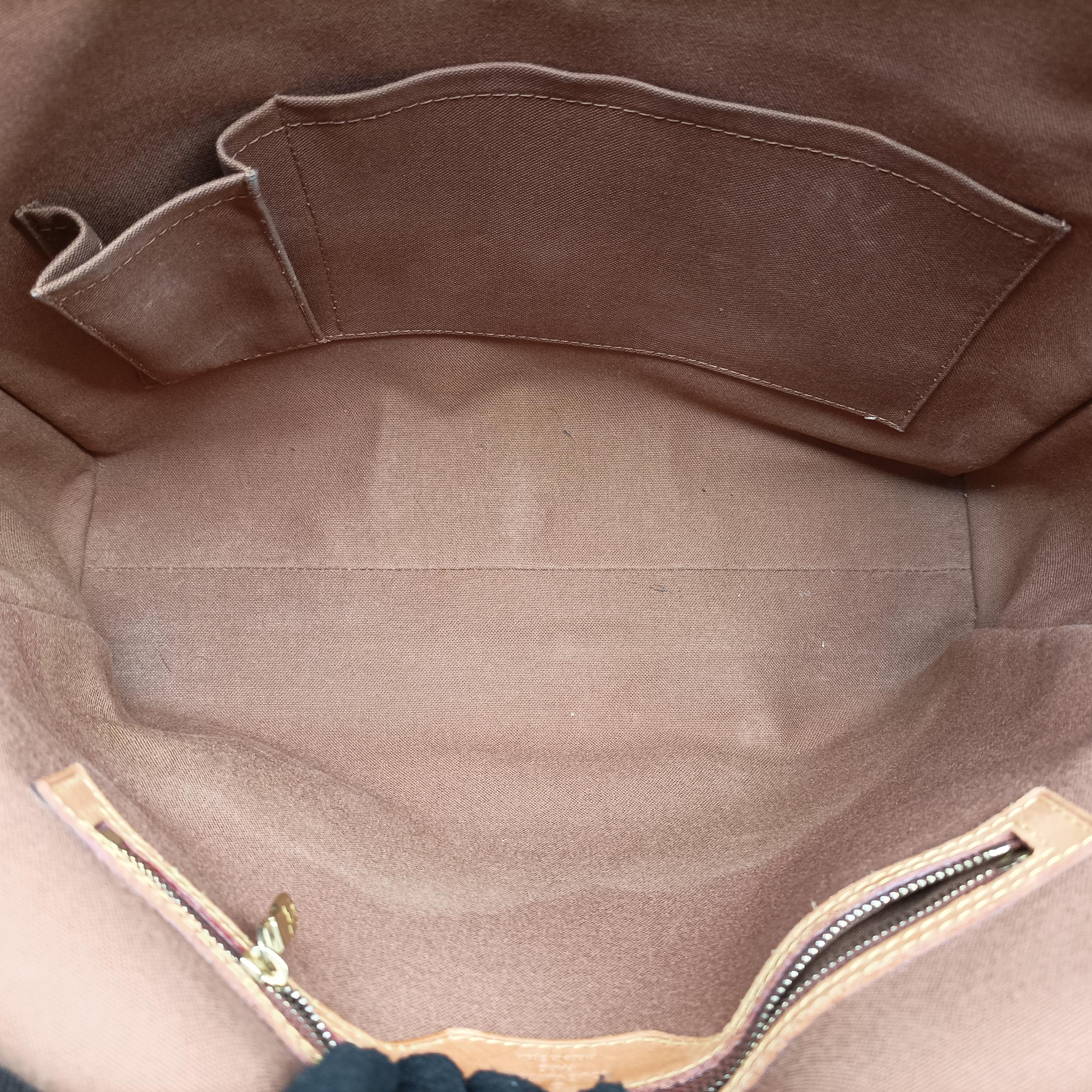 Pre-owned Louis Vuitton ABBESSES brown Monogram Canvas M45257 shoulderbag | stylenewstar