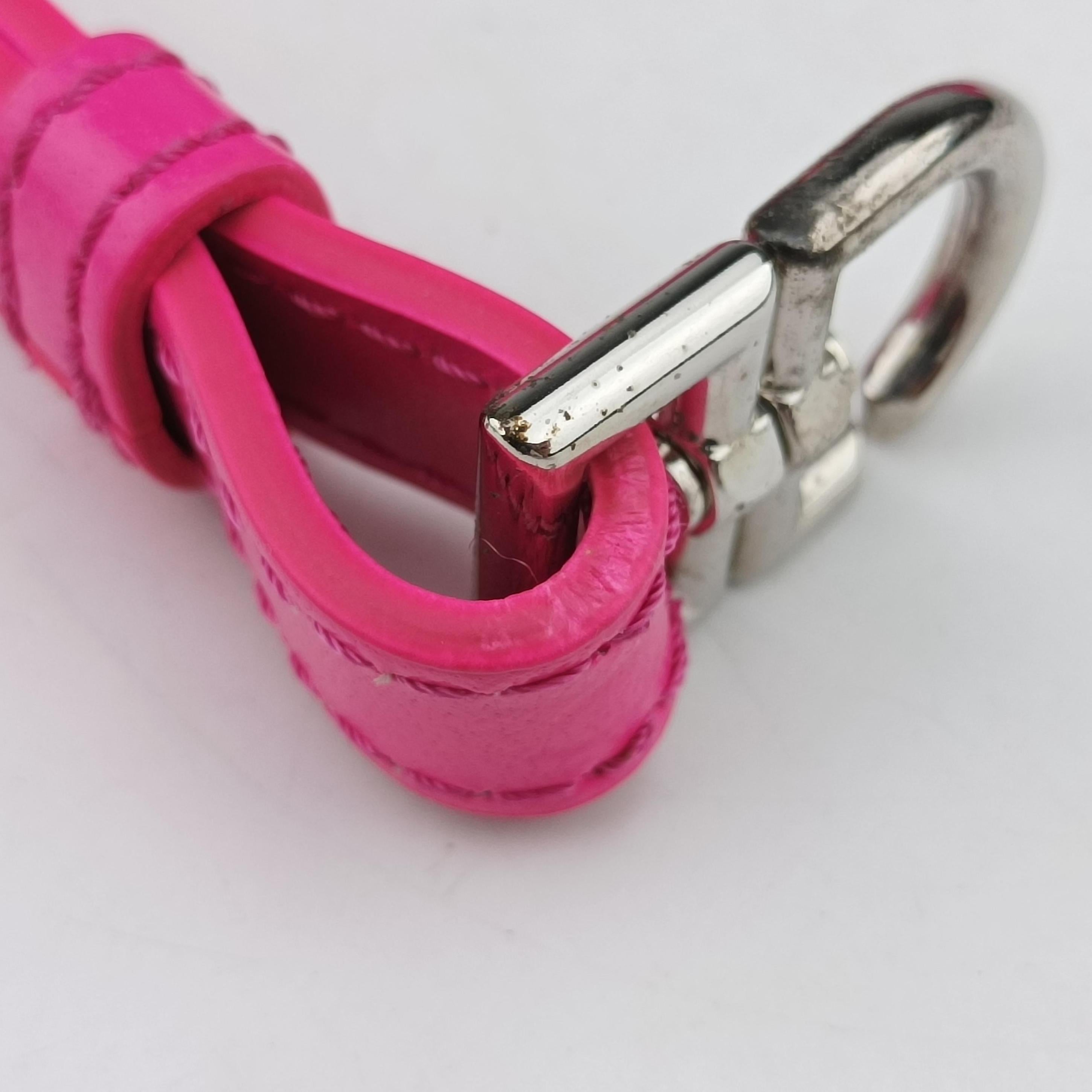 Pre-owned Givenchy Antigonamini Pink leather  shoulderbag | stylenewstar