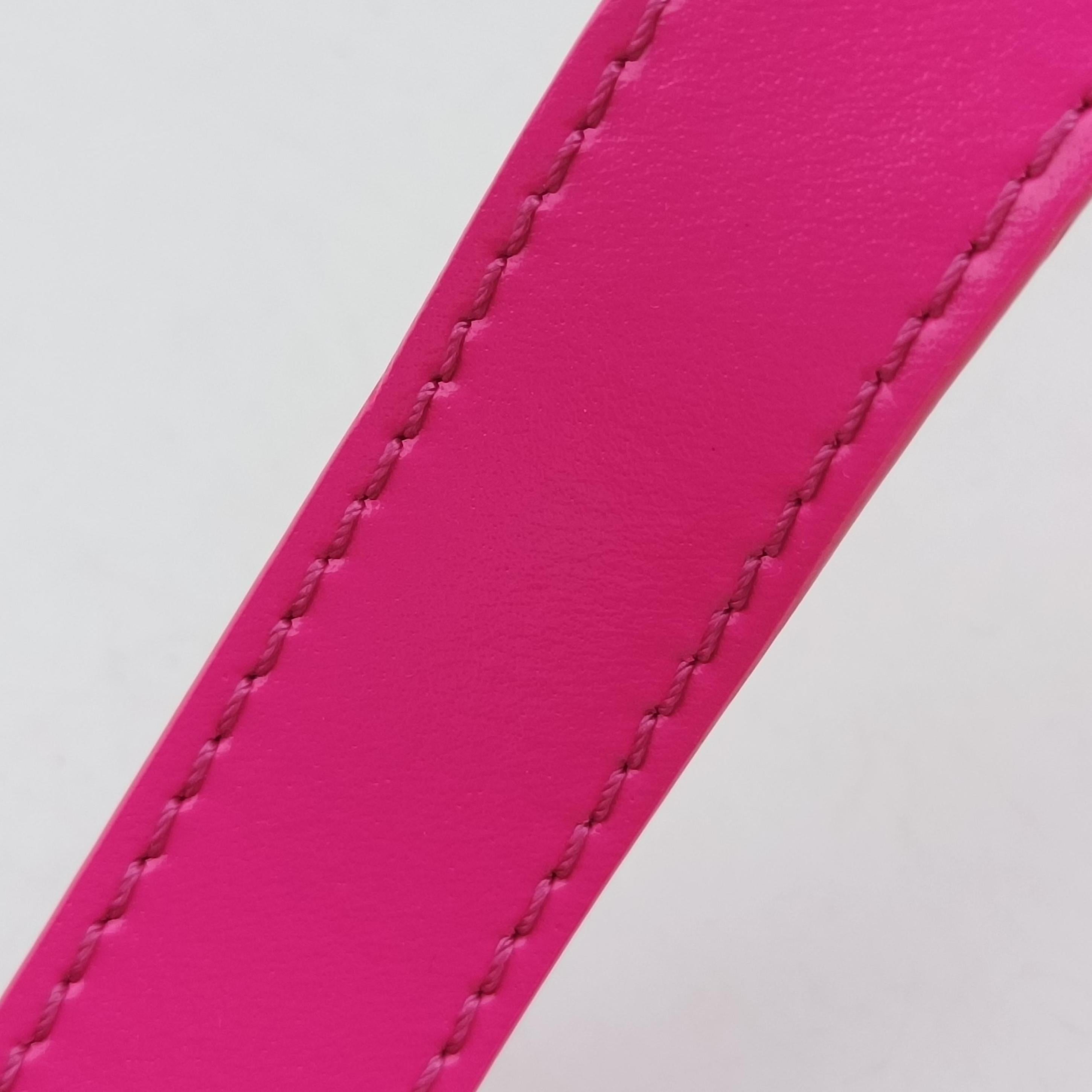Pre-owned Givenchy Antigonamini Pink leather  shoulderbag | stylenewstar
