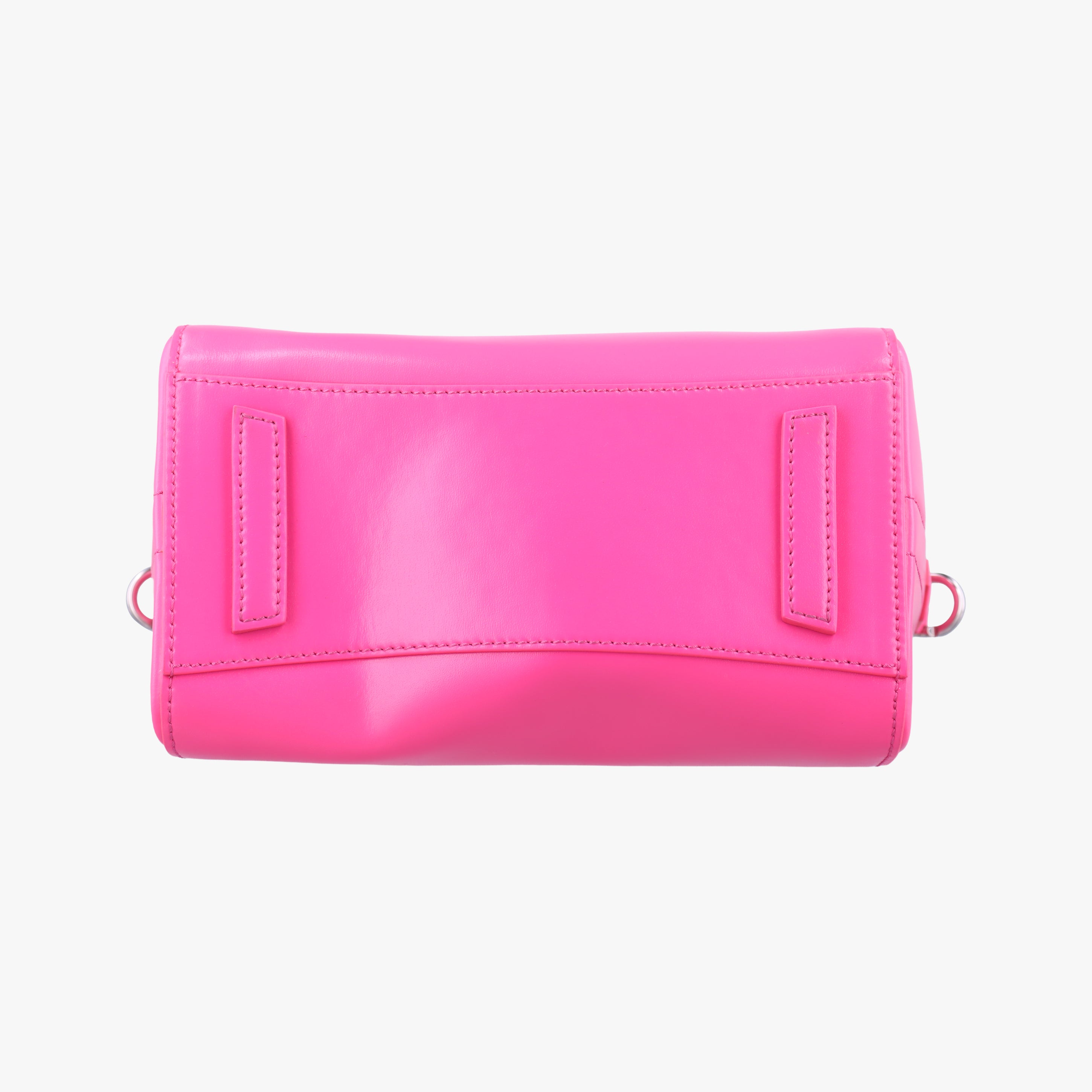 Pre-owned Givenchy Antigonamini Pink leather  shoulderbag | stylenewstar