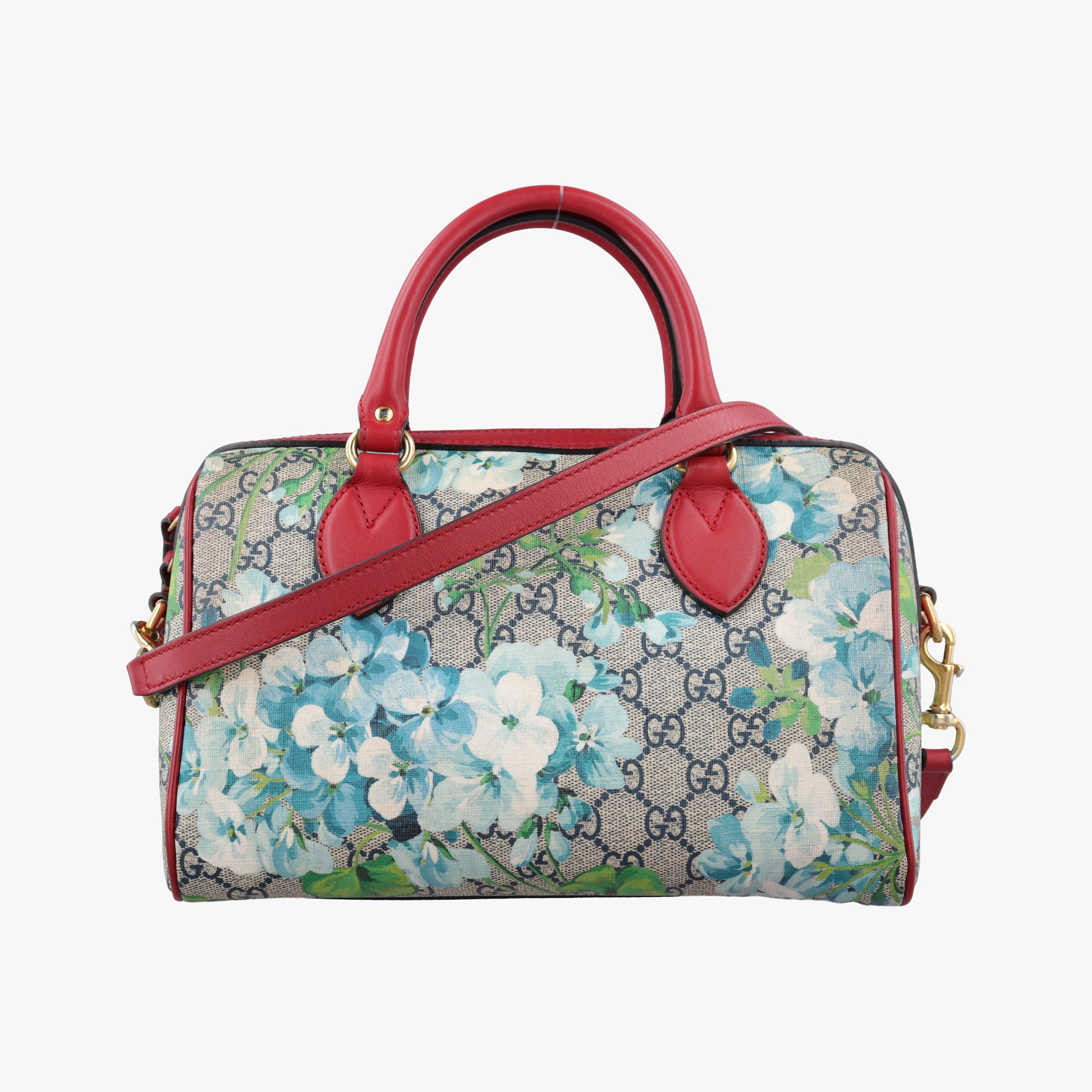 Pre-owned Gucci GG Blooms beige×Multicolour PVC coated canvas×Leather 546314 shoulderbag | stylenewstar