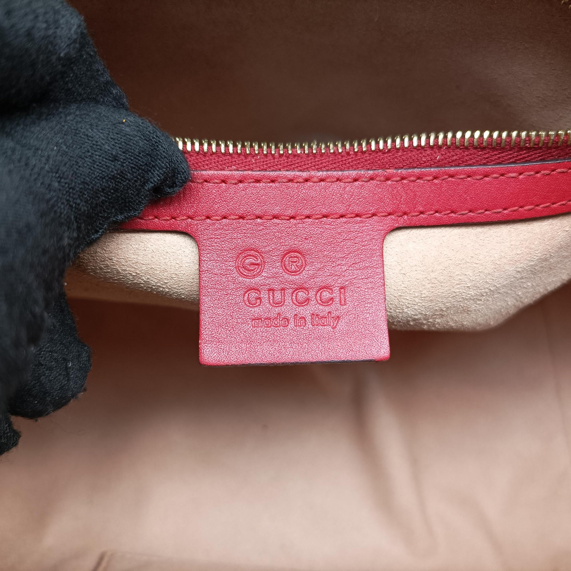 Pre-owned Gucci GG Blooms beige×Multicolour PVC coated canvas×Leather 546314 shoulderbag | stylenewstar