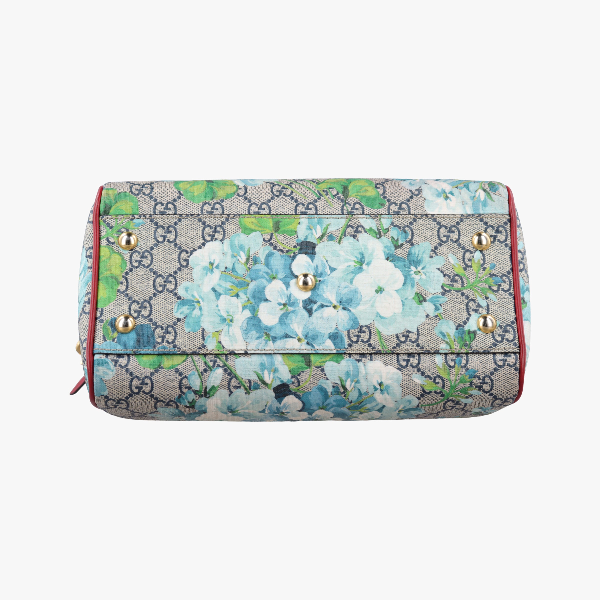 Pre-owned Gucci GG Blooms beige×Multicolour PVC coated canvas×Leather 546314 shoulderbag | stylenewstar