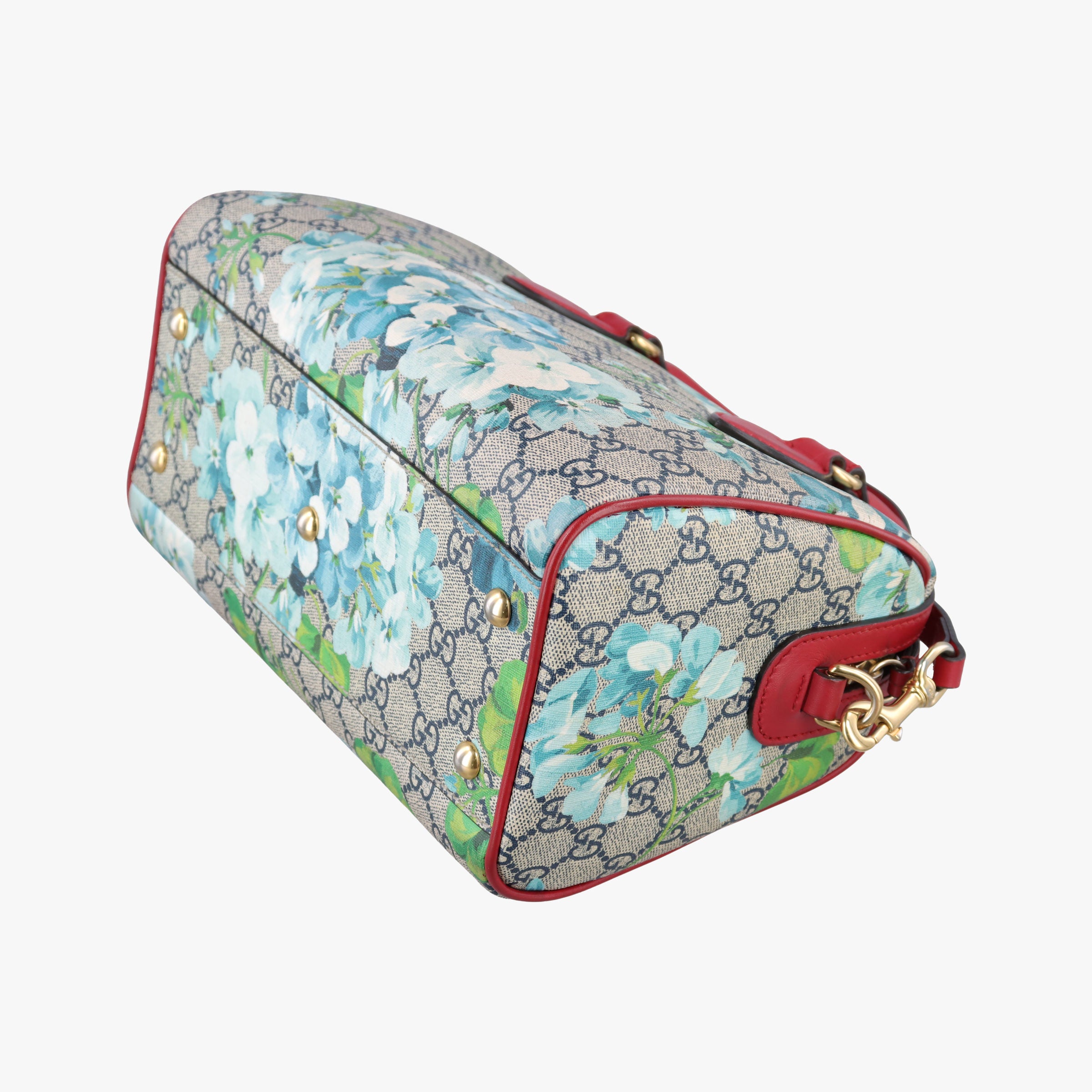 Pre-owned Gucci GG Blooms beige×Multicolour PVC coated canvas×Leather 546314 shoulderbag | stylenewstar