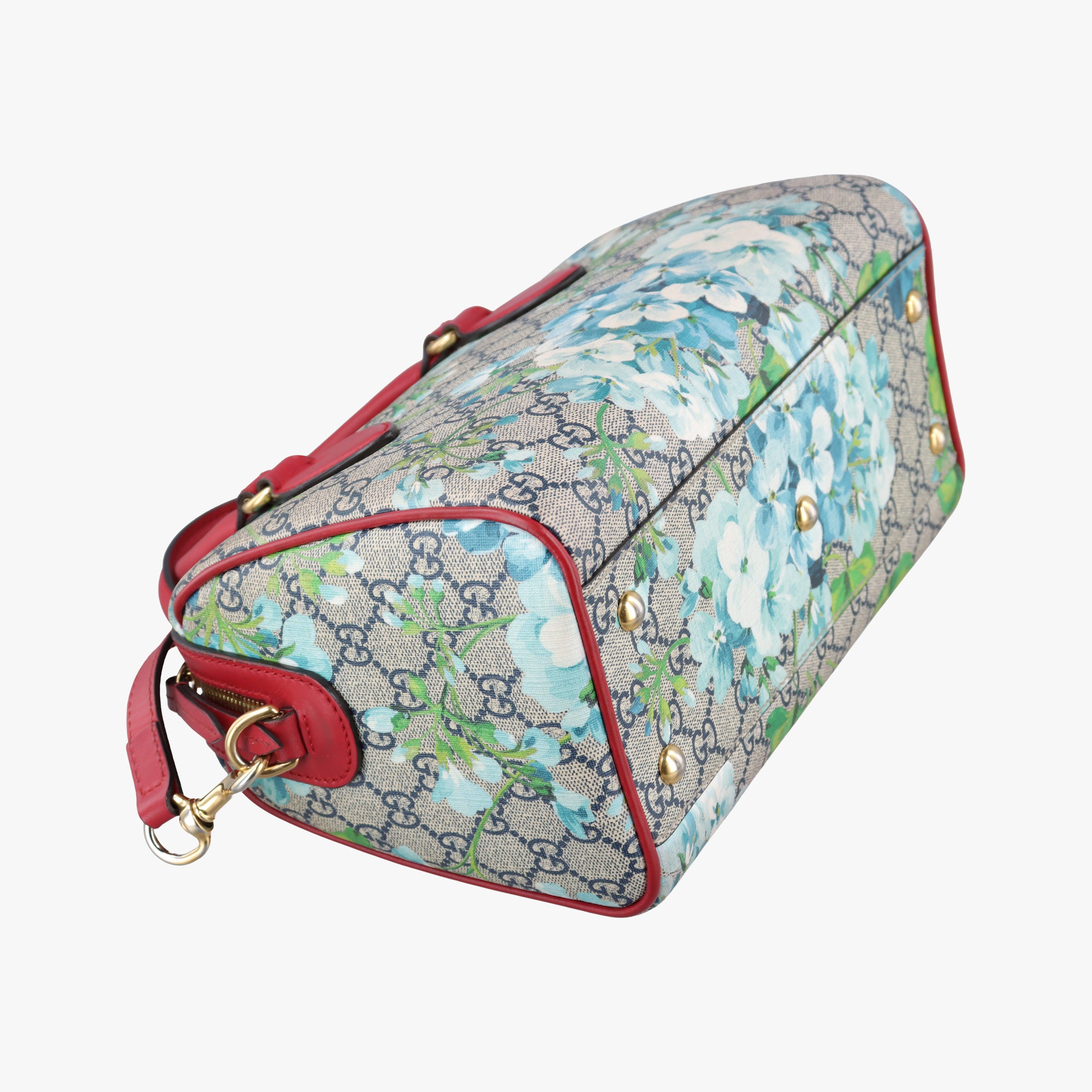 Pre-owned Gucci GG Blooms beige×Multicolour PVC coated canvas×Leather 546314 shoulderbag | stylenewstar