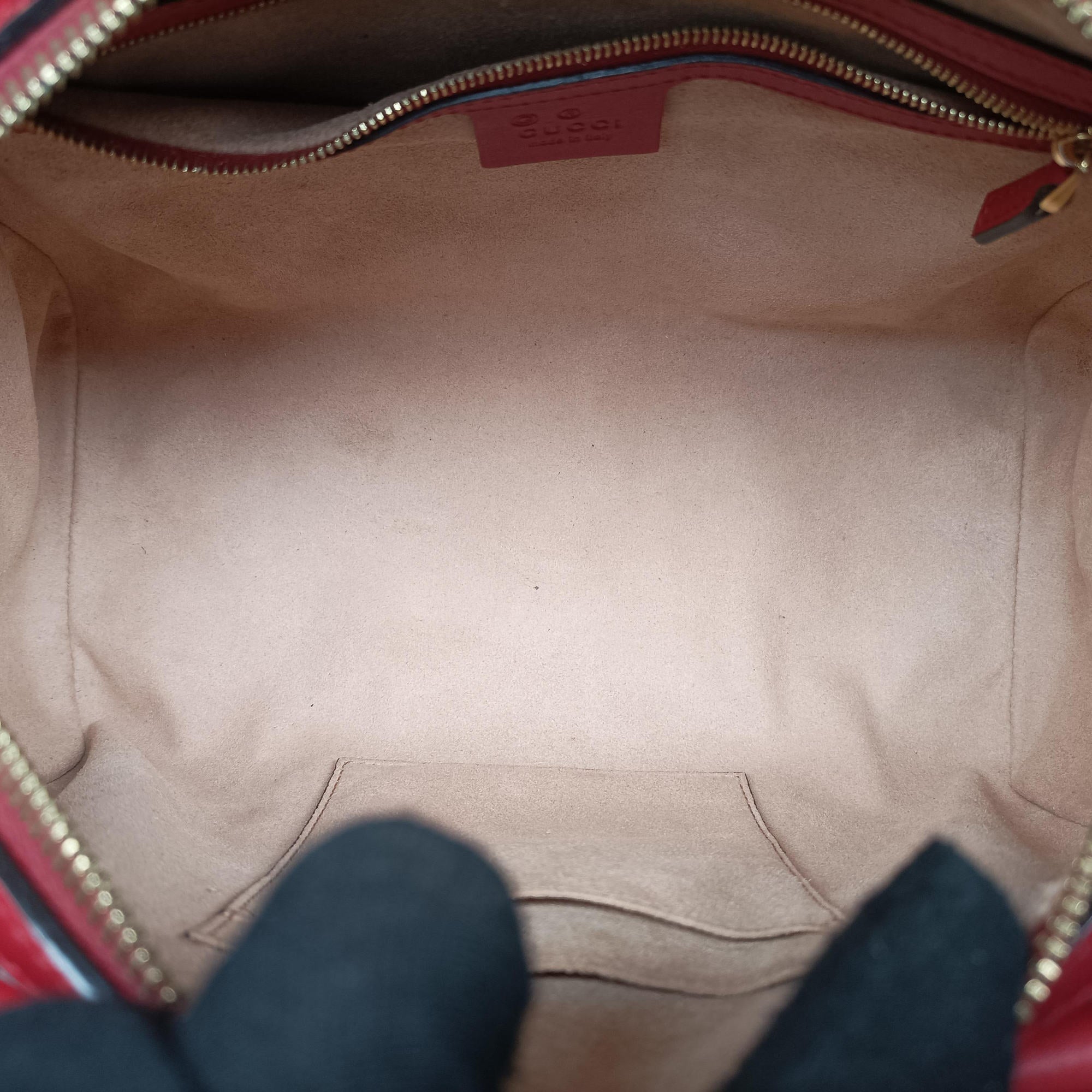 Pre-owned Gucci GG Blooms beige×Multicolour PVC coated canvas×Leather 546314 shoulderbag | stylenewstar