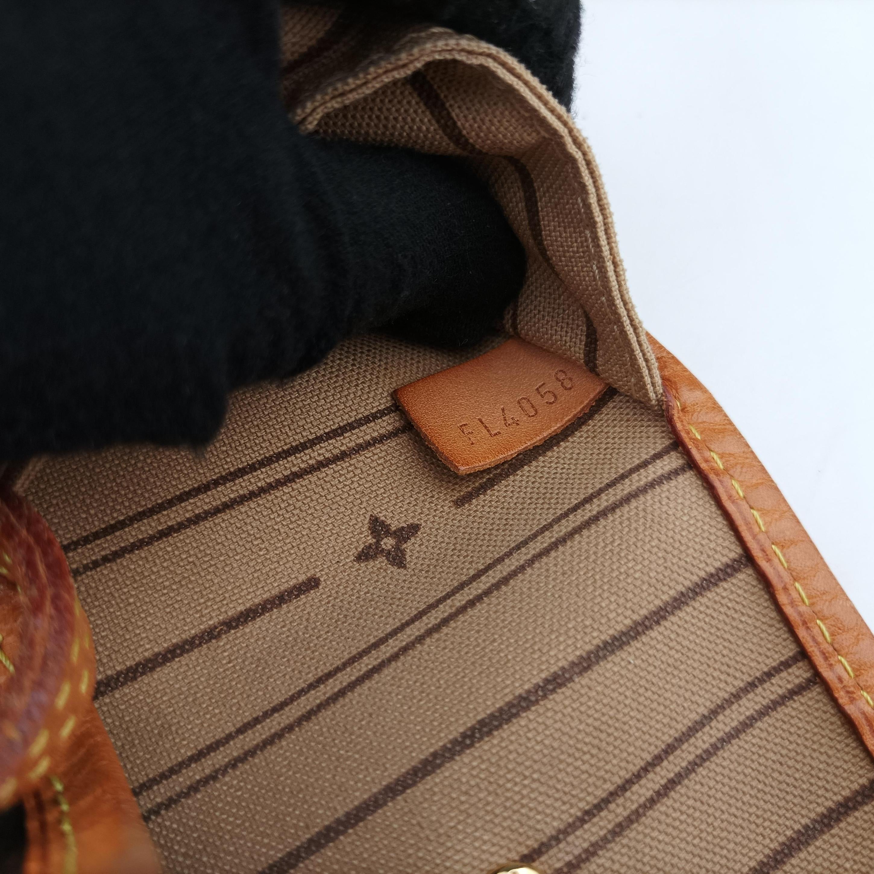 Pre-owned Louis Vuitton NEVERFULL GM Brown Monogram Canvas M40157 handbag | stylenewstar