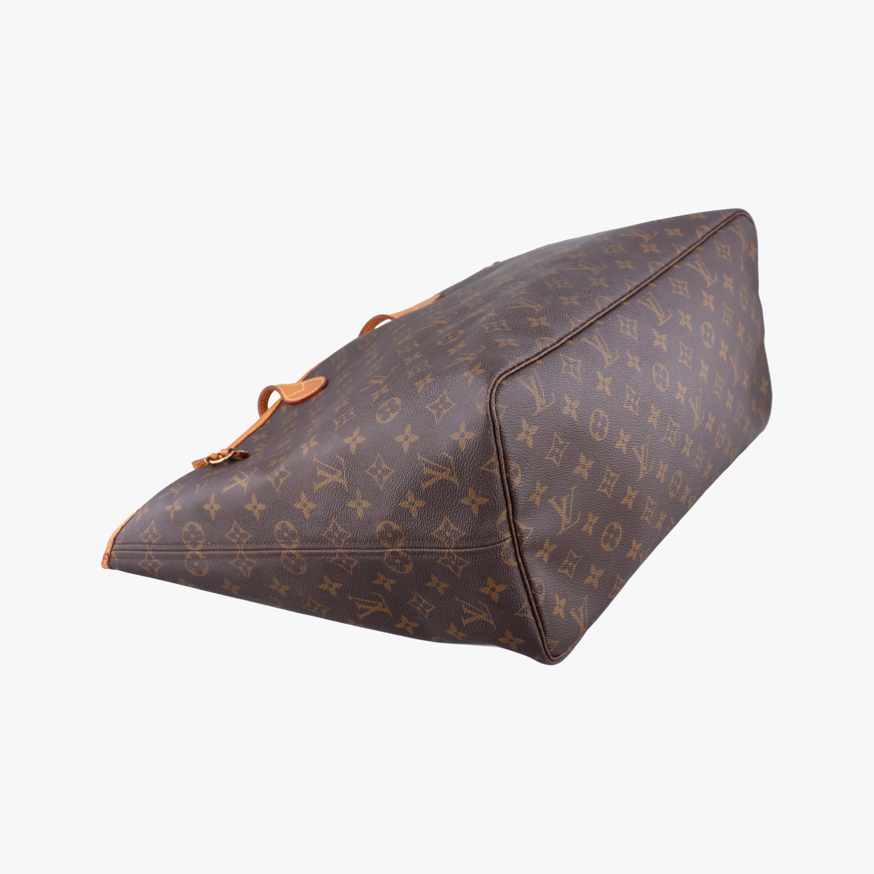 Pre-owned Louis Vuitton NEVERFULL GM Brown Monogram Canvas M40157 handbag | stylenewstar