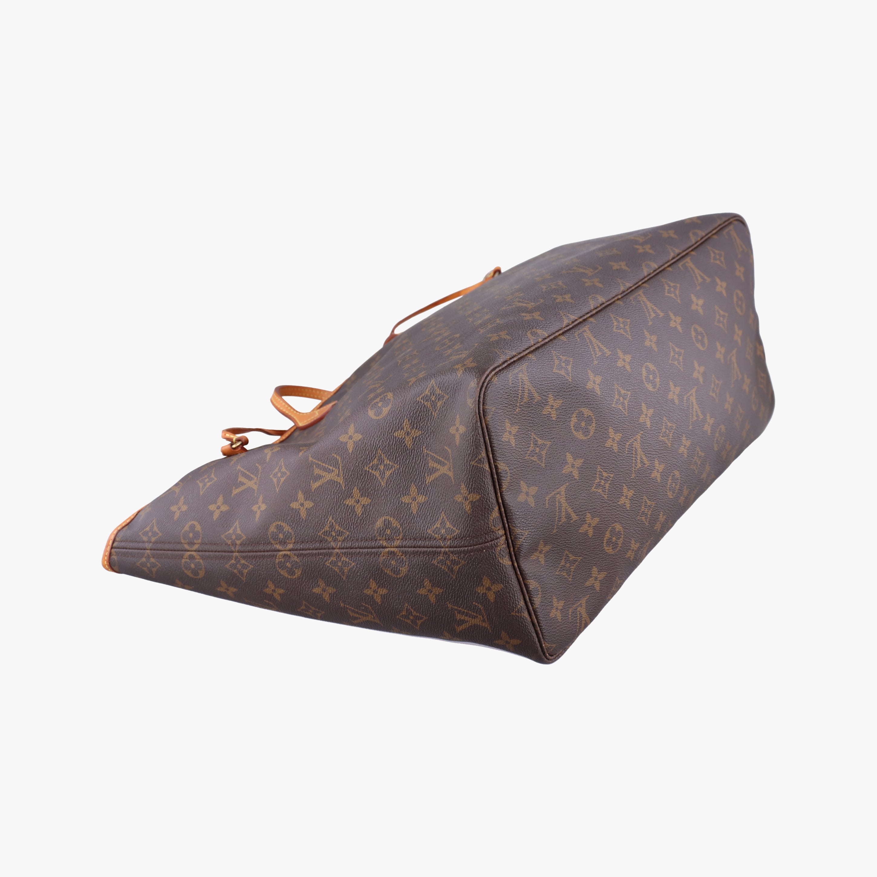 Pre-owned Louis Vuitton NEVERFULL GM Brown Monogram Canvas M40157 handbag | stylenewstar