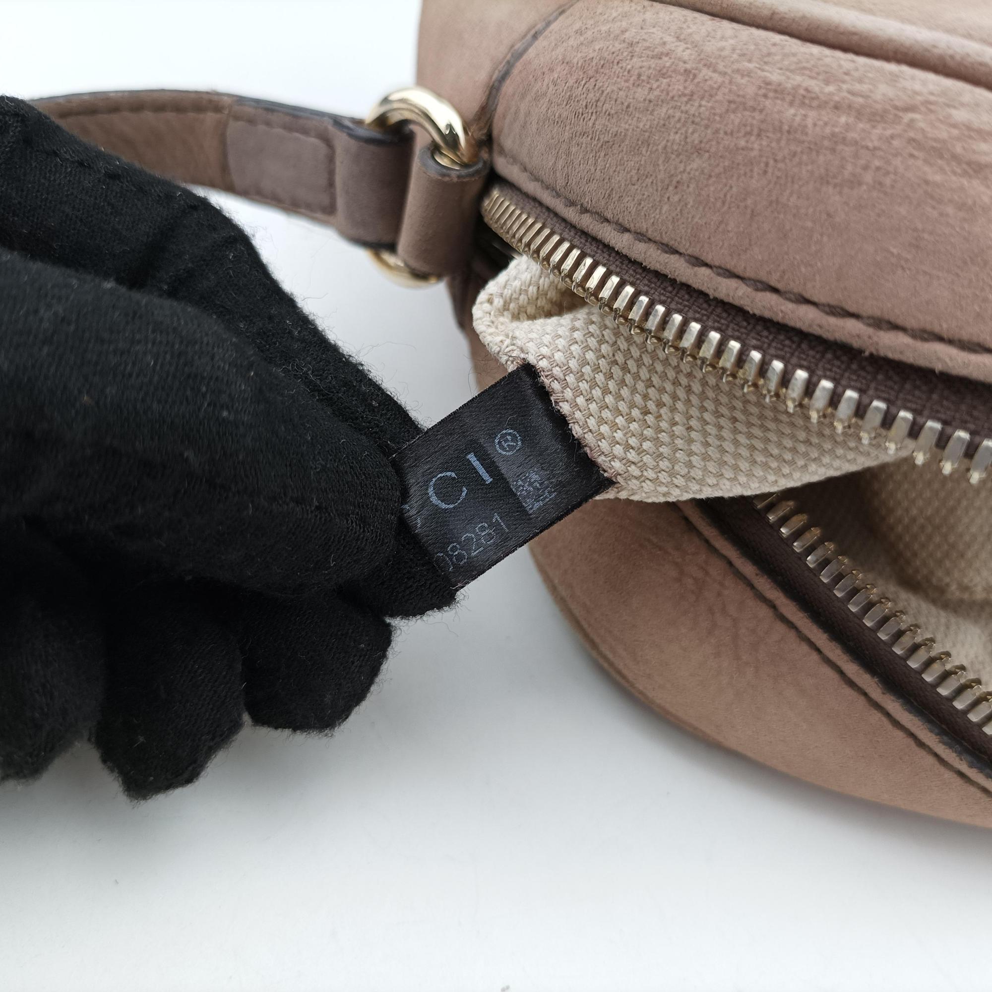 Secondhand Gucci Soho Beige Suede 308364 shoulderbag | stylenewstar