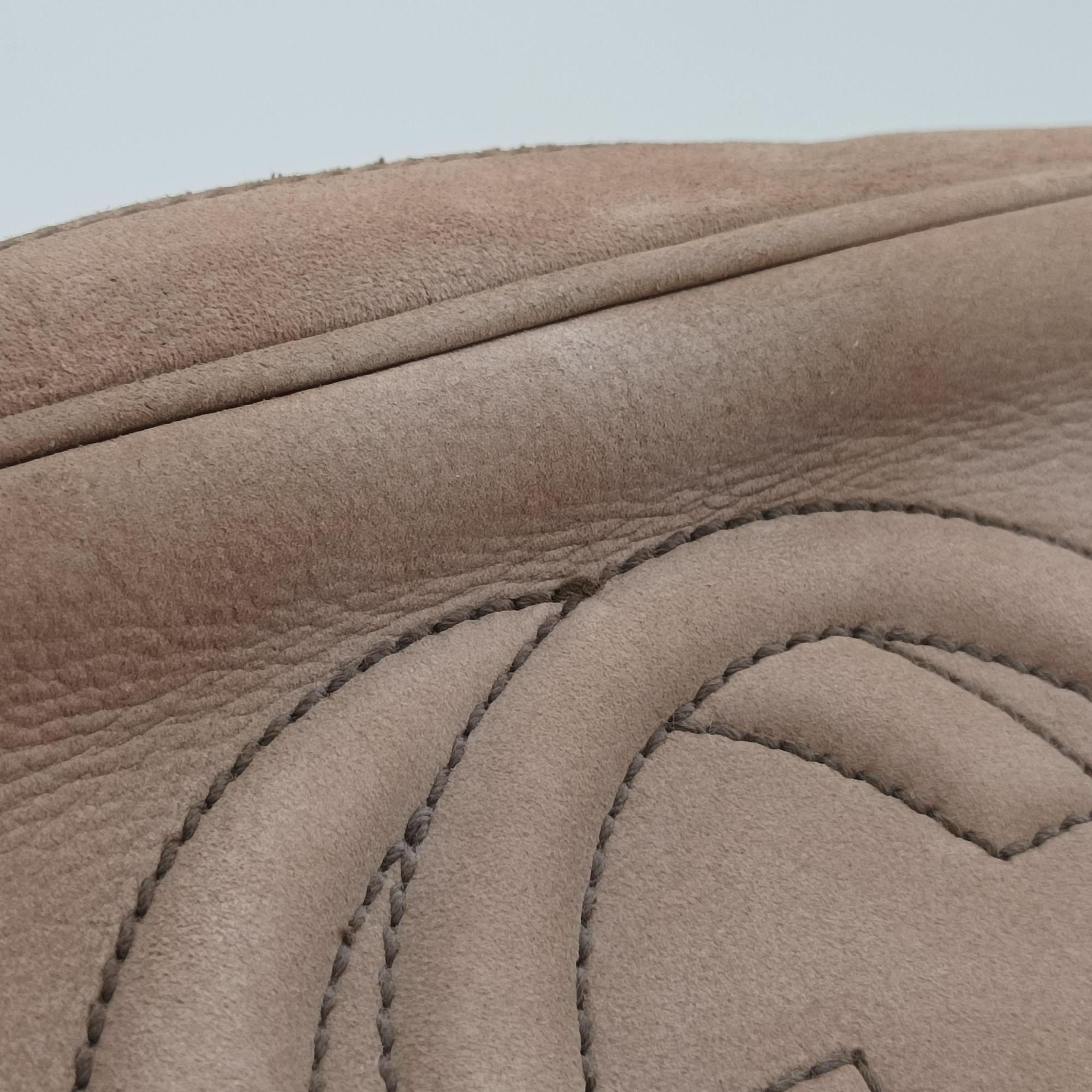 Secondhand Gucci Soho Beige Suede 308364 shoulderbag | stylenewstar