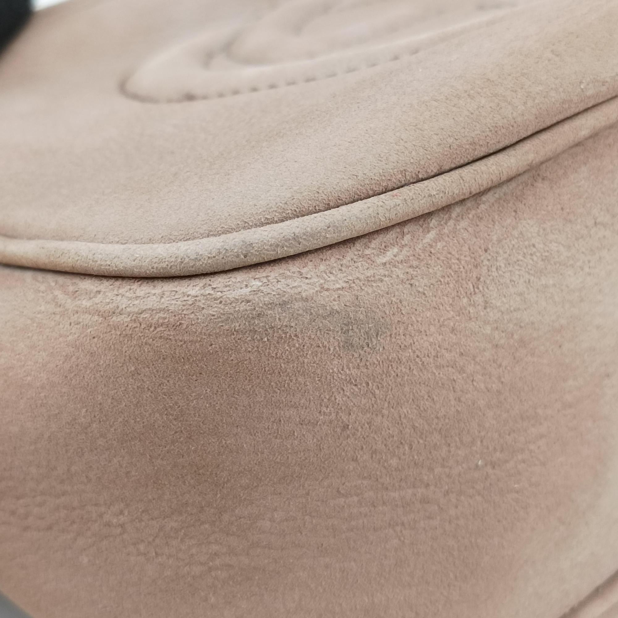 Secondhand Gucci Soho Beige Suede 308364 shoulderbag | stylenewstar