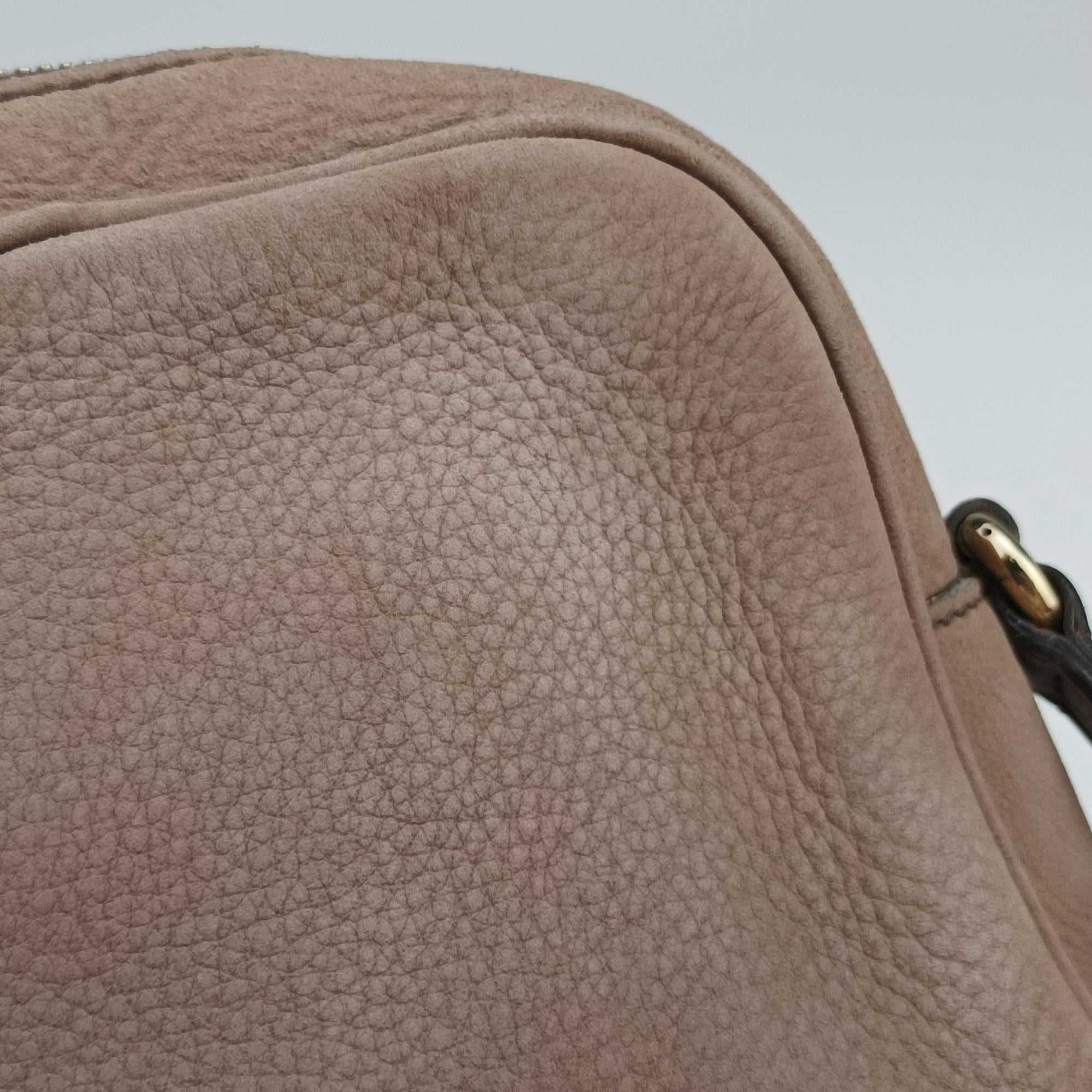 Secondhand Gucci Soho Beige Suede 308364 shoulderbag | stylenewstar