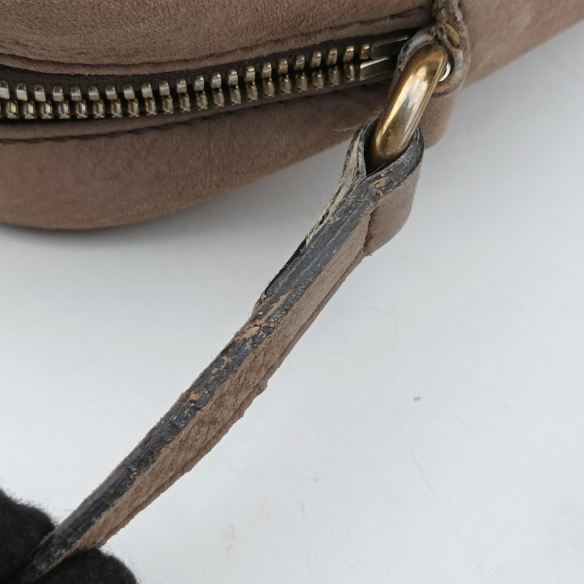 Secondhand Gucci Soho Beige Suede 308364 shoulderbag | stylenewstar