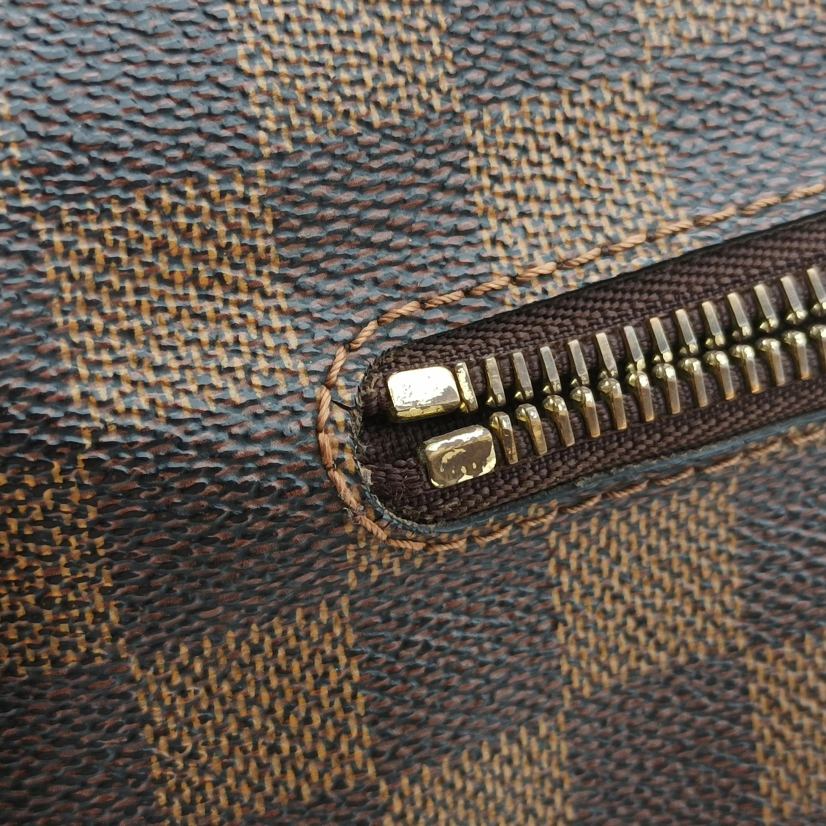 Pre-owned Louis Vuitton BROOKLYN MM EBENE Damier Canvas N51211 shoulderbag | stylenewstar