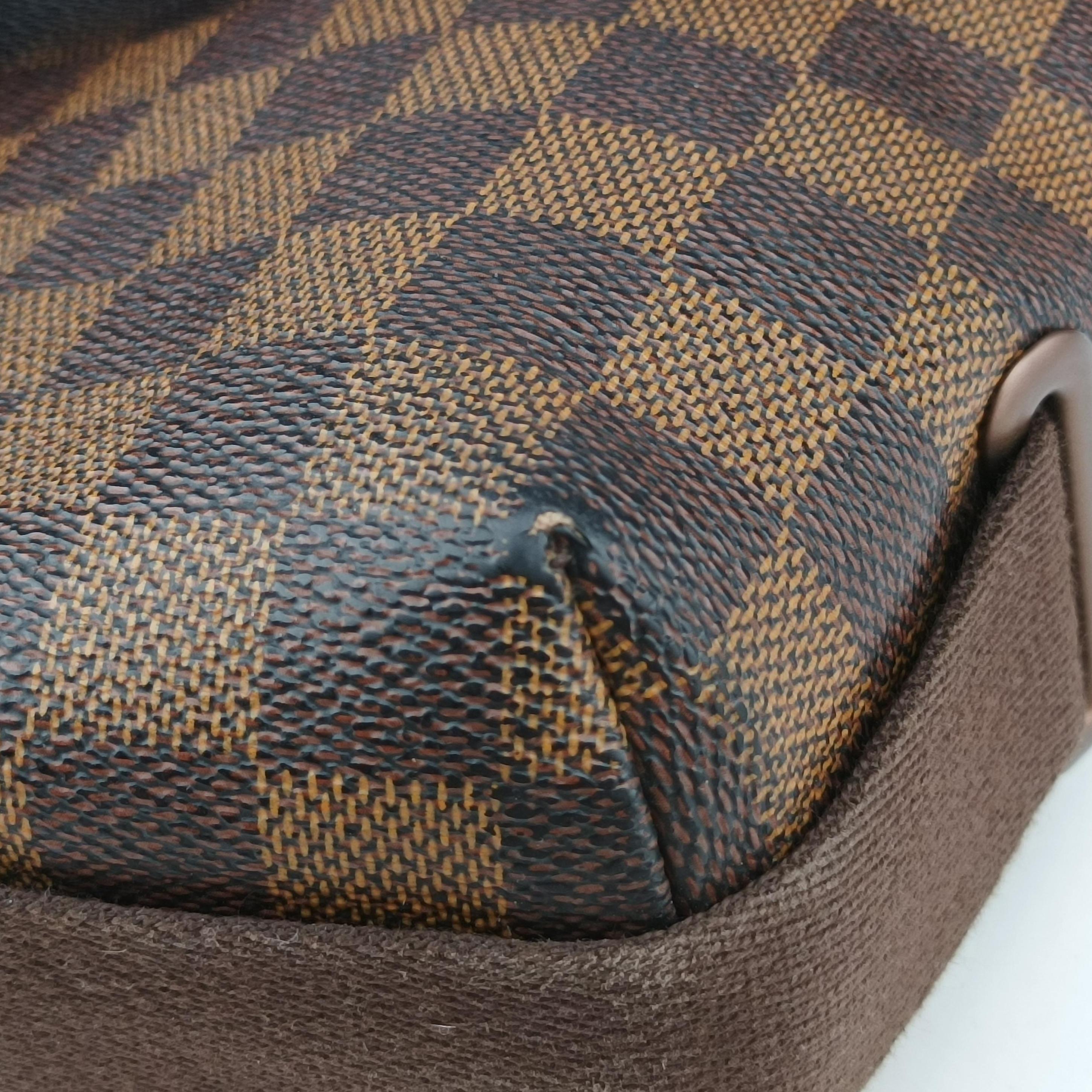 Pre-owned Louis Vuitton BROOKLYN MM EBENE Damier Canvas N51211 shoulderbag | stylenewstar