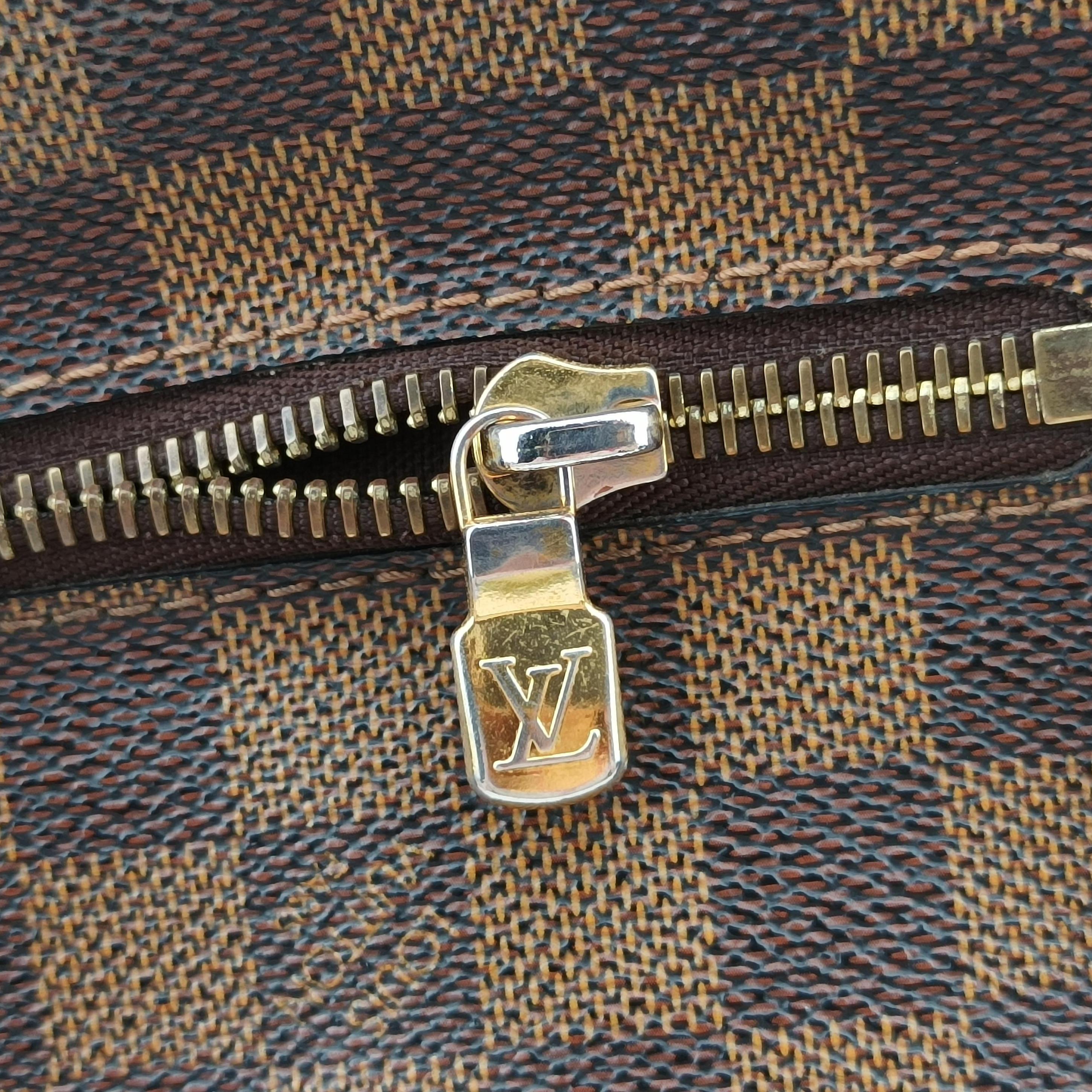 Pre-owned Louis Vuitton BROOKLYN MM EBENE Damier Canvas N51211 shoulderbag | stylenewstar