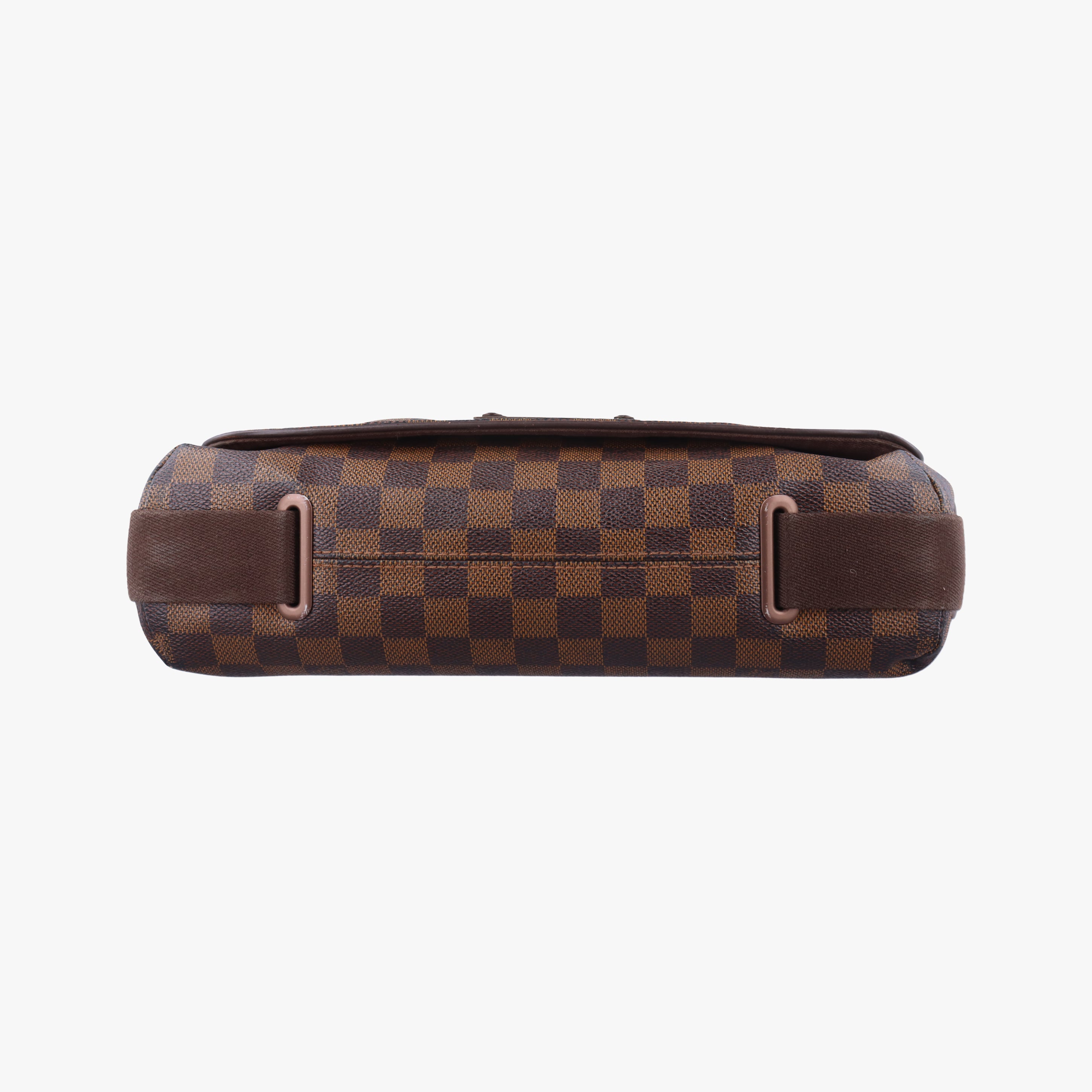 Pre-owned Louis Vuitton BROOKLYN MM EBENE Damier Canvas N51211 shoulderbag | stylenewstar