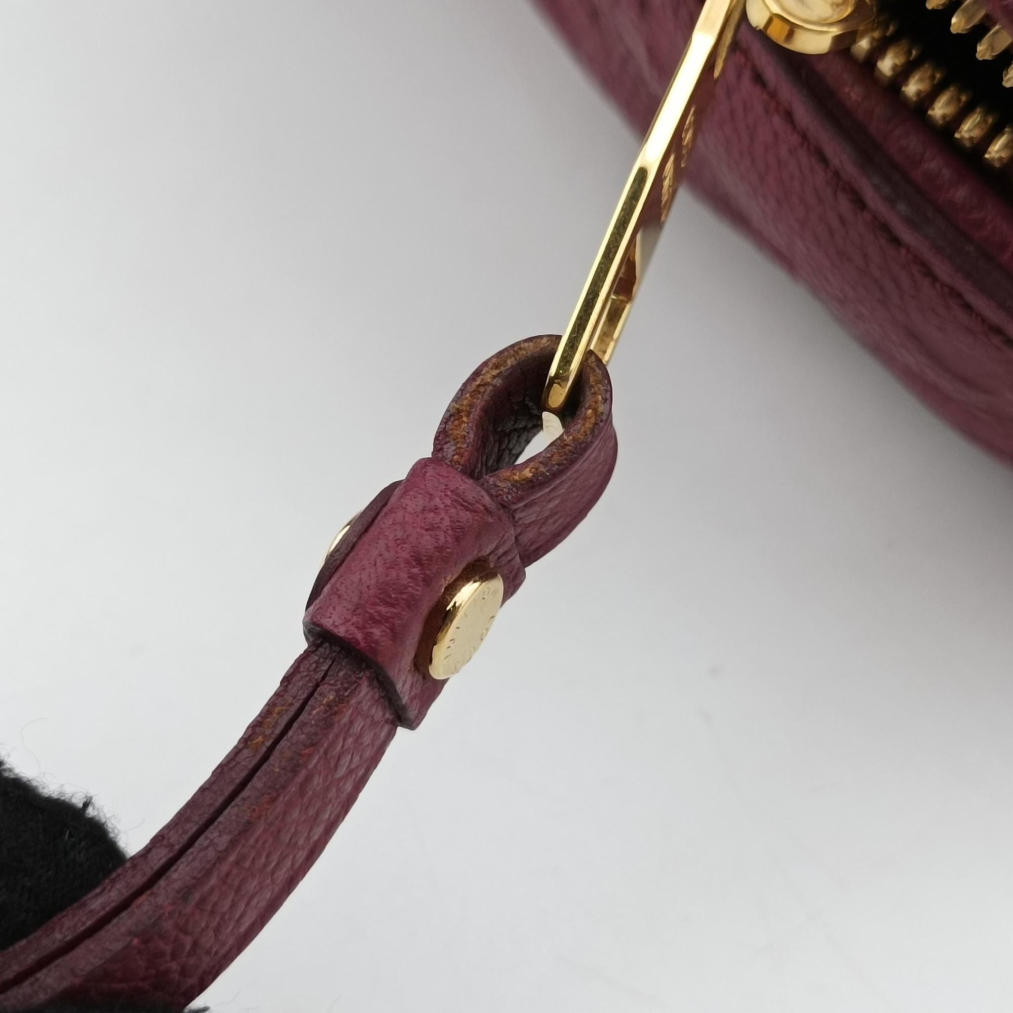 Pre-owned Louis Vuitton Speedy Bandouliere 25 Aurore Monogram Empreinte M40764 shoulderbag | stylenewstar
