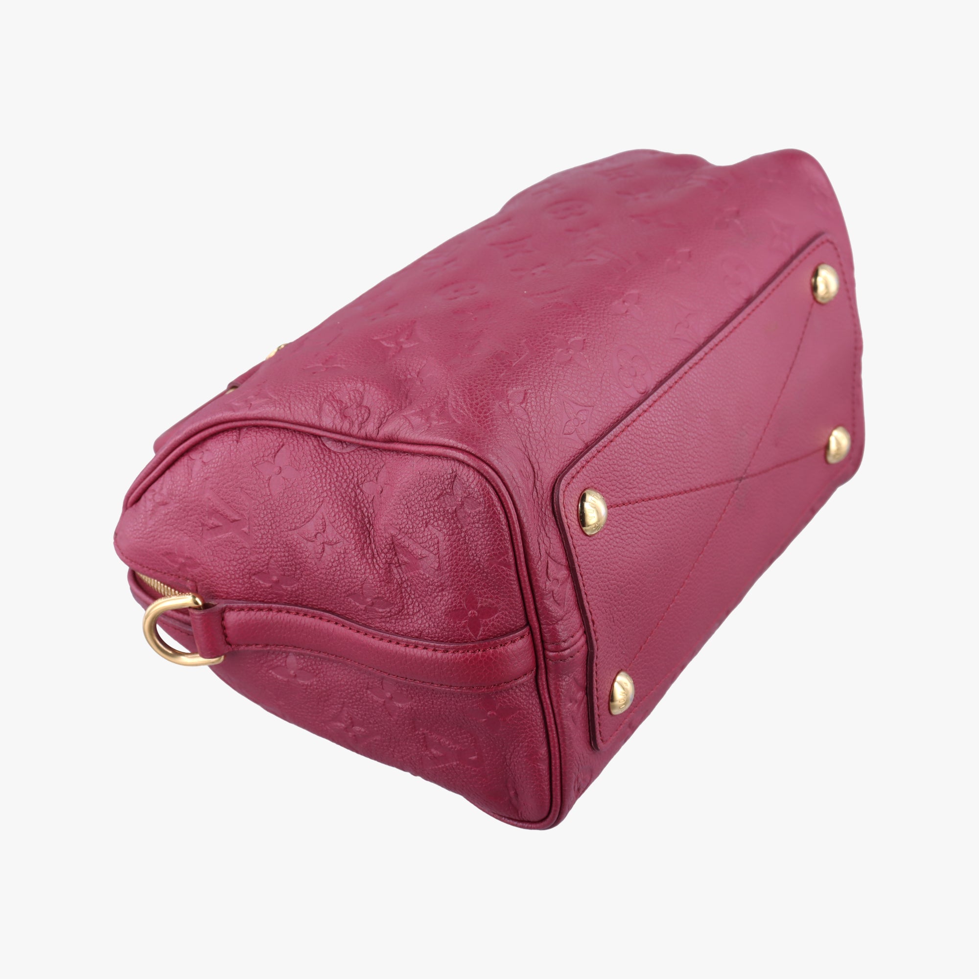 Pre-owned Louis Vuitton Speedy Bandouliere 25 Aurore Monogram Empreinte M40764 shoulderbag | stylenewstar