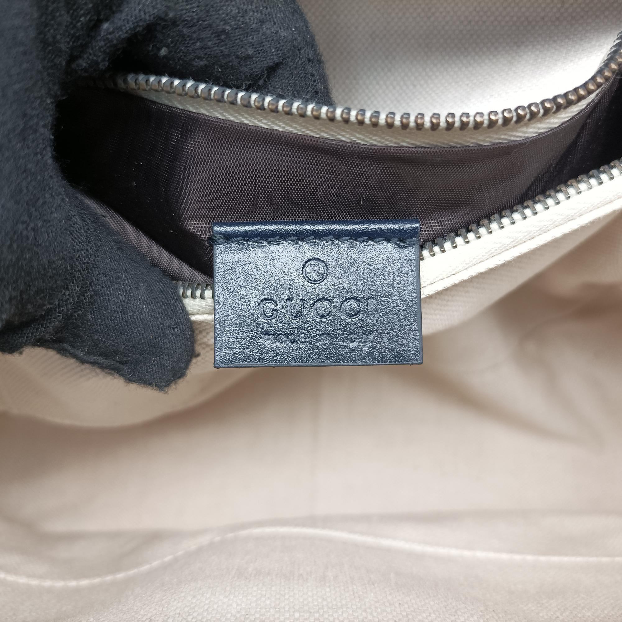 Vintage Gucci Lady Stirrup Navy Velvet×Leather  handbag | stylenewstar