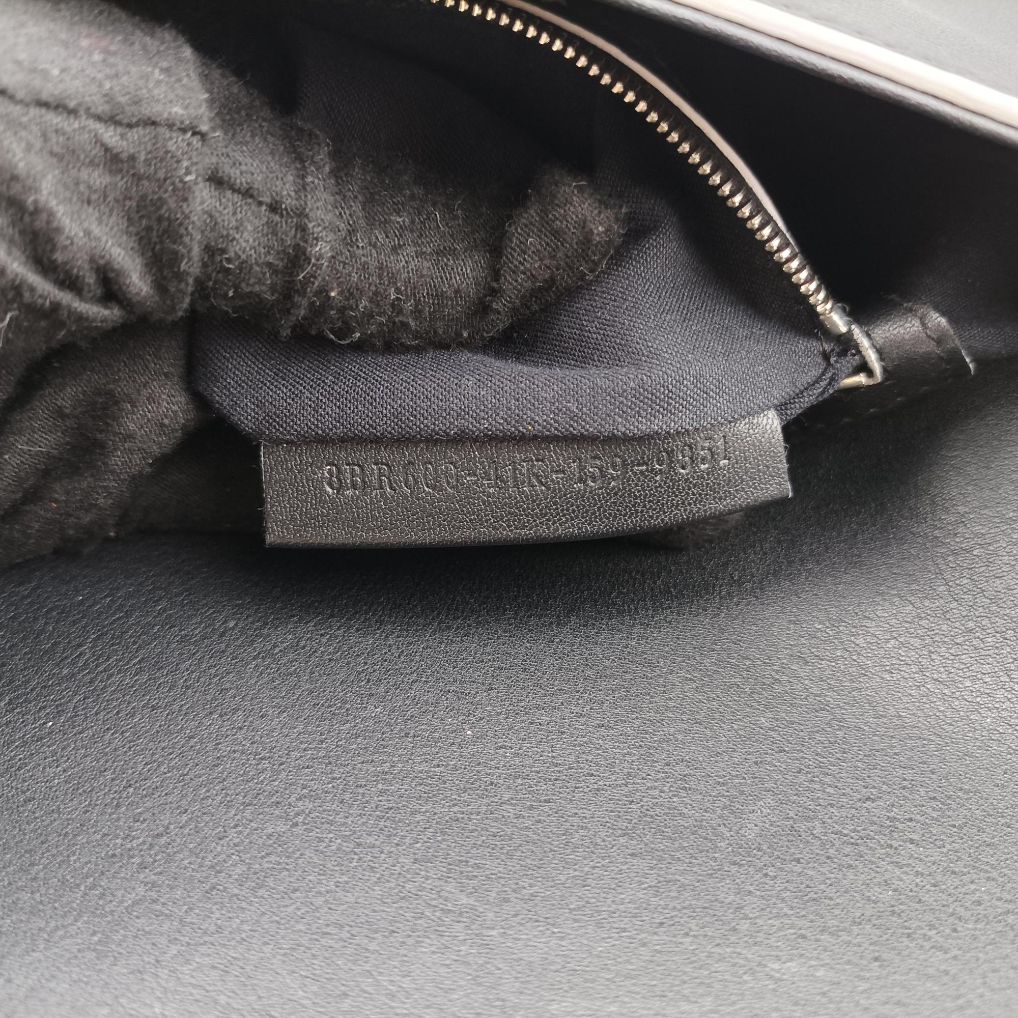 Pre-owned Fendi Monster Baguette Black×yellow Leather 8BR600 shoulderbag | stylenewstar
