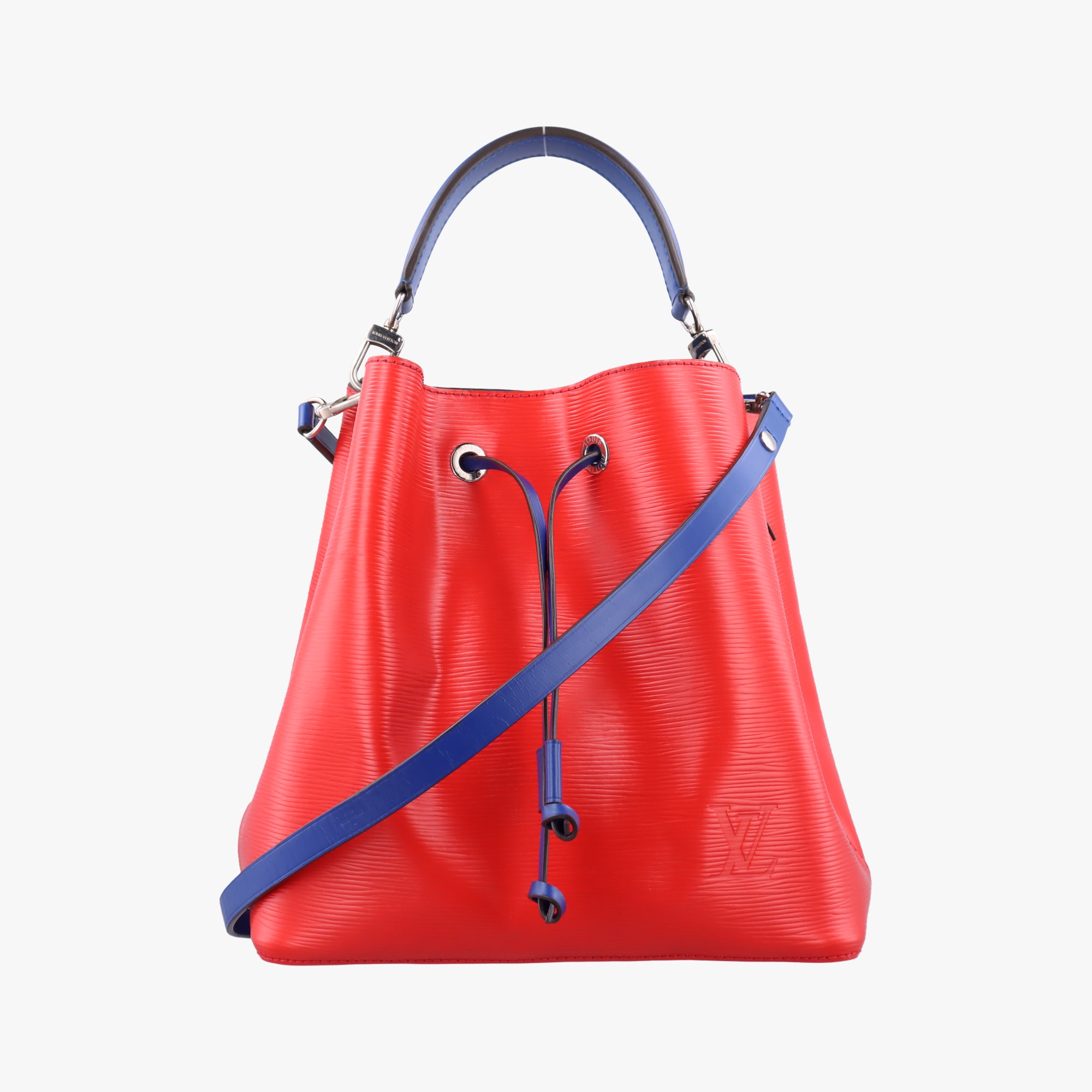 Pre-owned Louis Vuitton NeoNoe COQUELICOT×blue Epi M54365 shoulderbag | stylenewstar