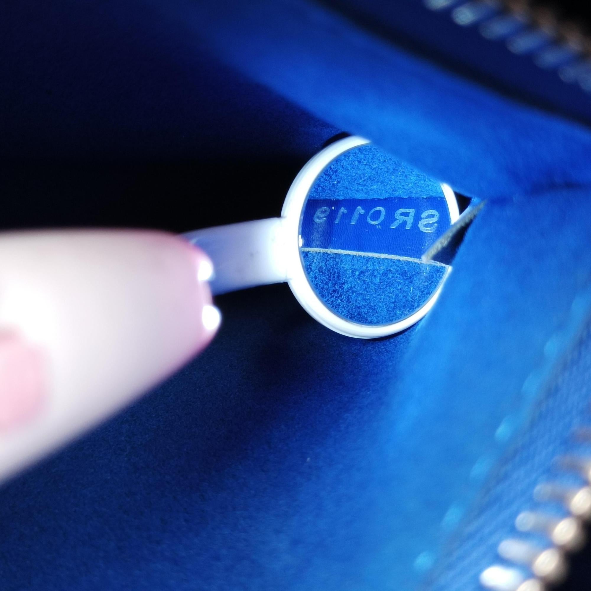 Pre-owned Louis Vuitton NeoNoe COQUELICOT×blue Epi M54365 shoulderbag | stylenewstar