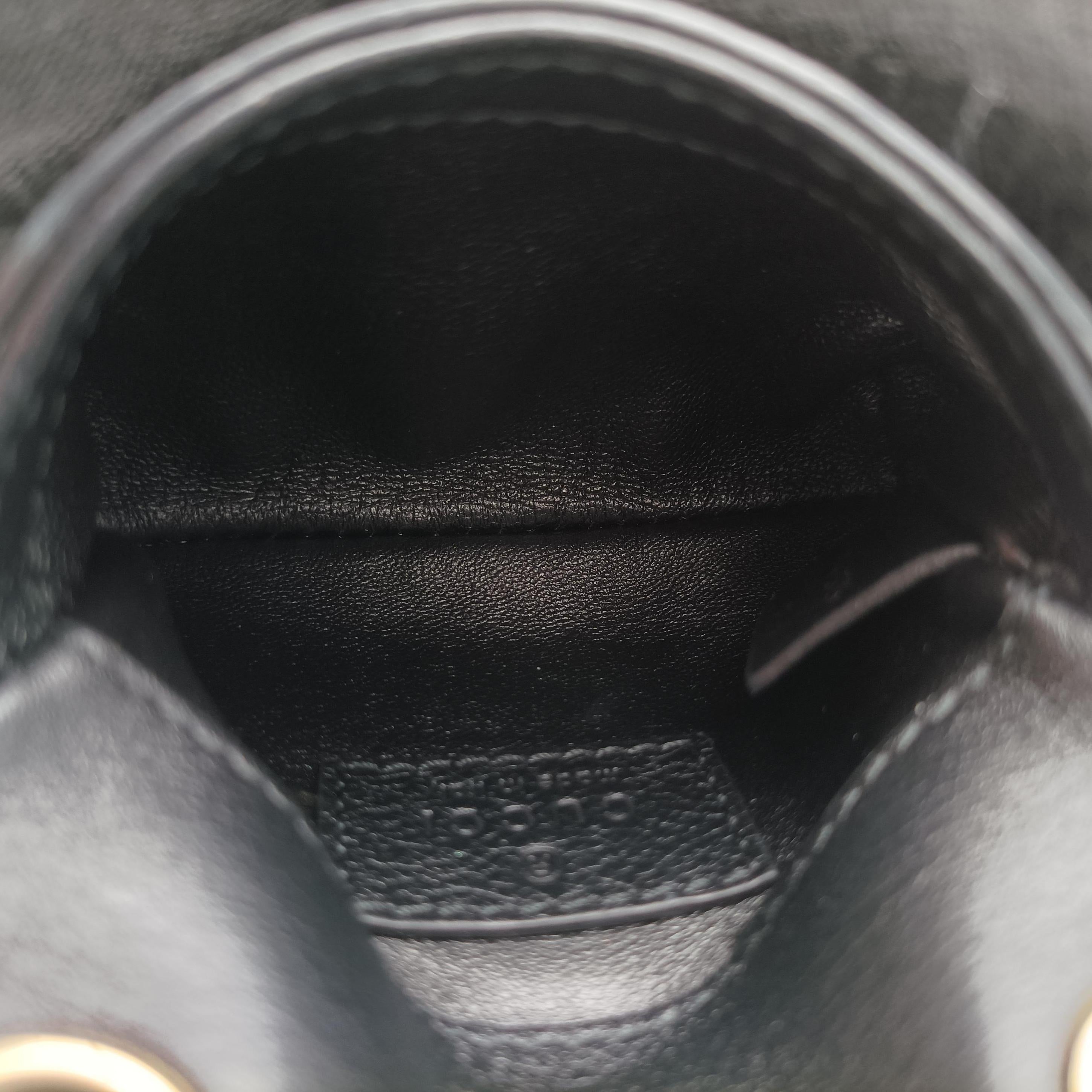 Pre-owned Gucci Blondie Black Leather 698635 shoulderbag | stylenewstar