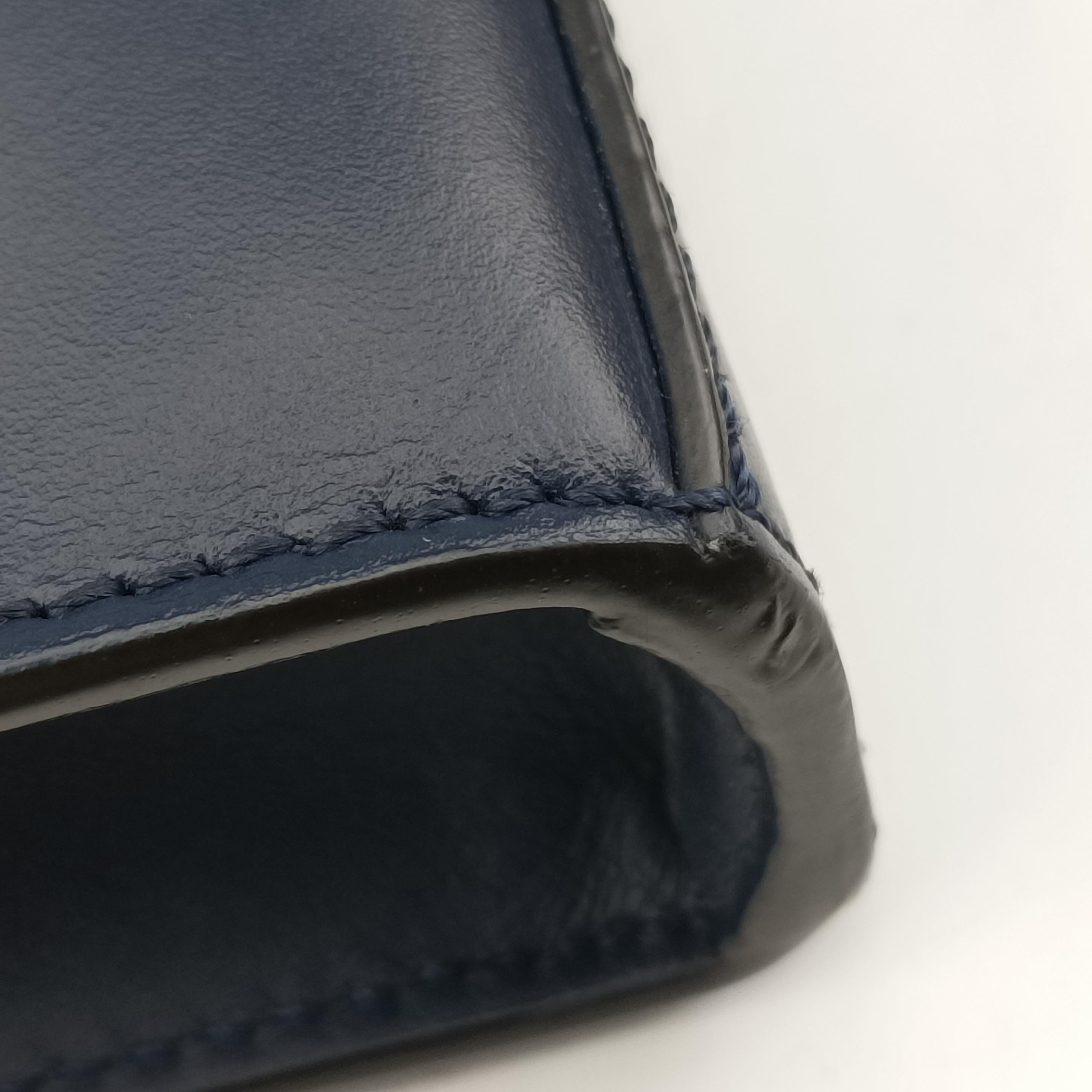 Secondhand Fendi Shopper Blue Leather 7VA547 shoulderbag | stylenewstar