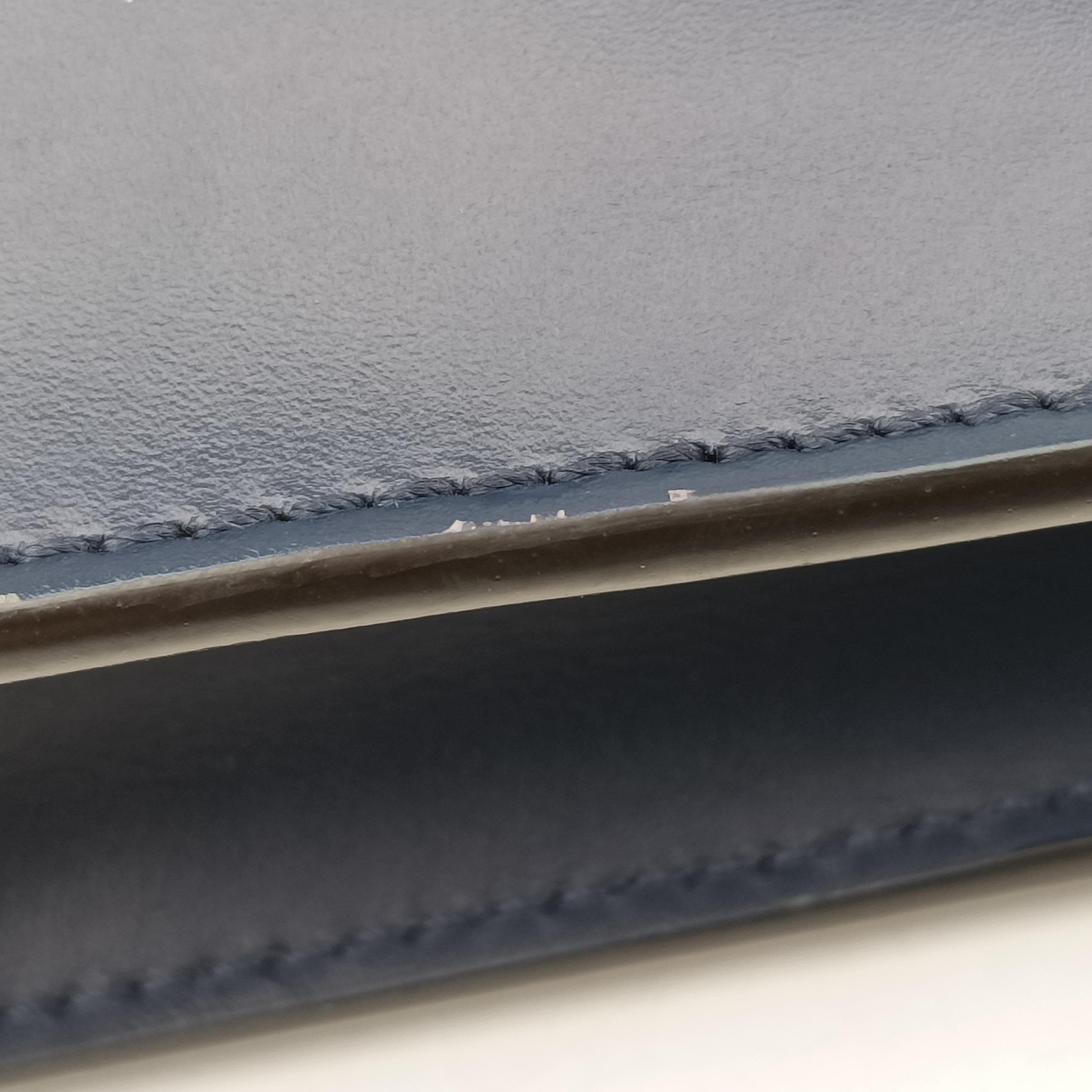 Secondhand Fendi Shopper Blue Leather 7VA547 shoulderbag | stylenewstar