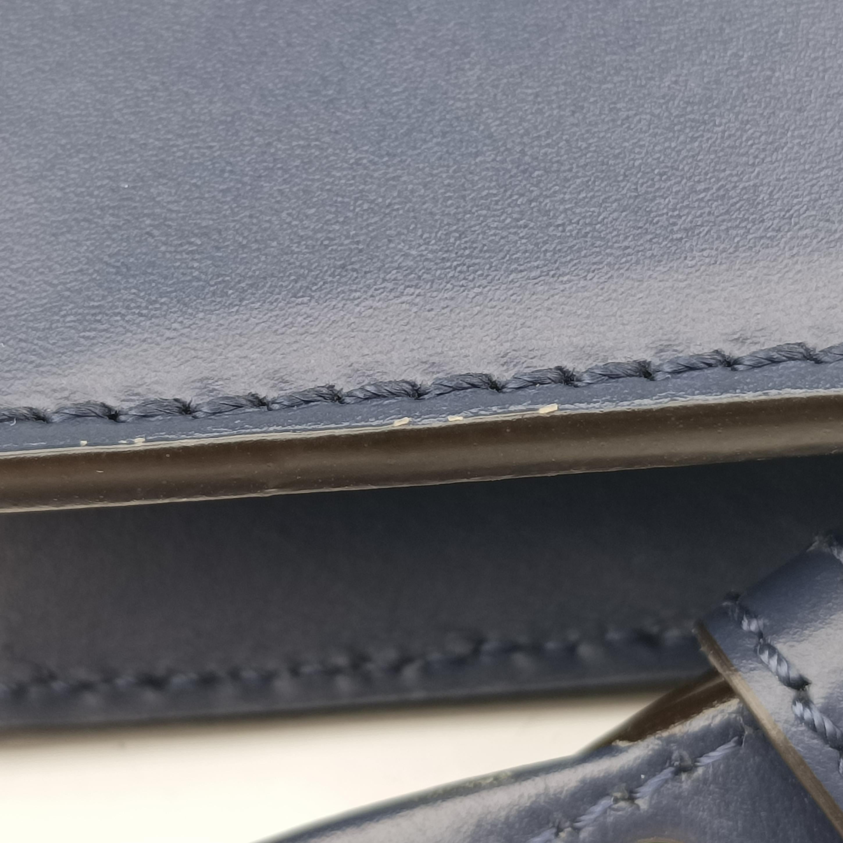 Secondhand Fendi Shopper Blue Leather 7VA547 shoulderbag | stylenewstar