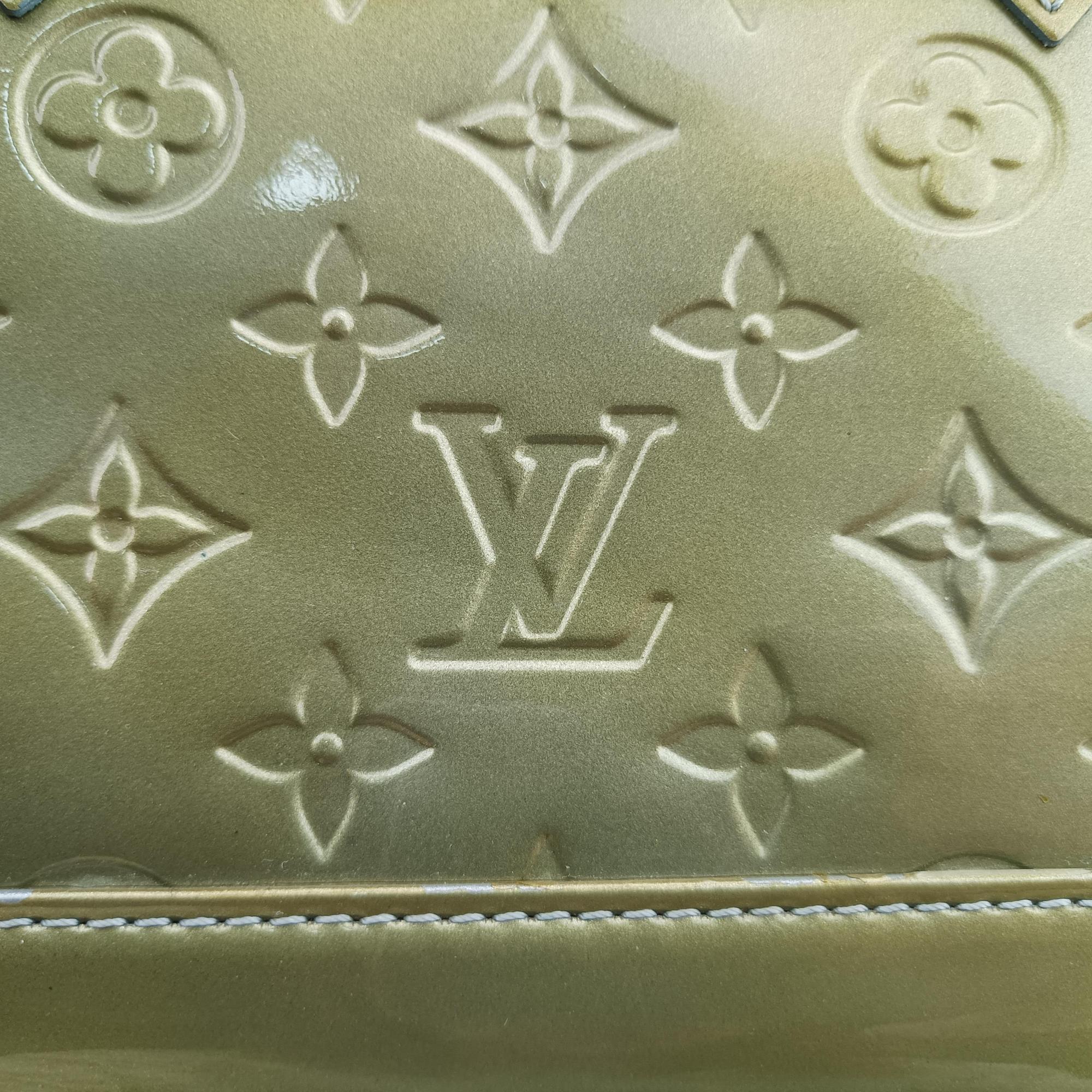 Secondhand Louis Vuitton Alma BB Gris Art Deco Vernis M91677 shoulderbag | stylenewstar