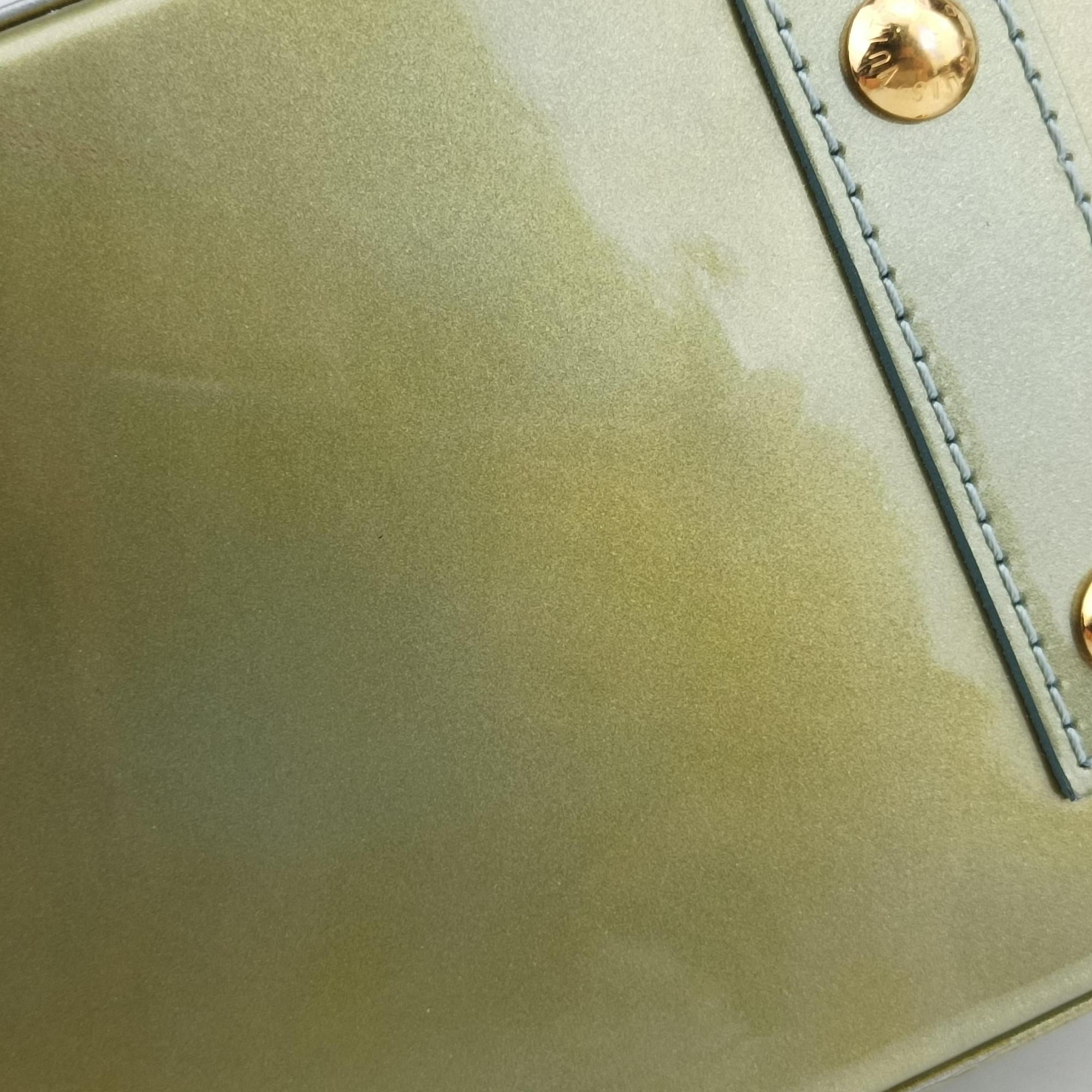 Secondhand Louis Vuitton Alma BB Gris Art Deco Vernis M91677 shoulderbag | stylenewstar