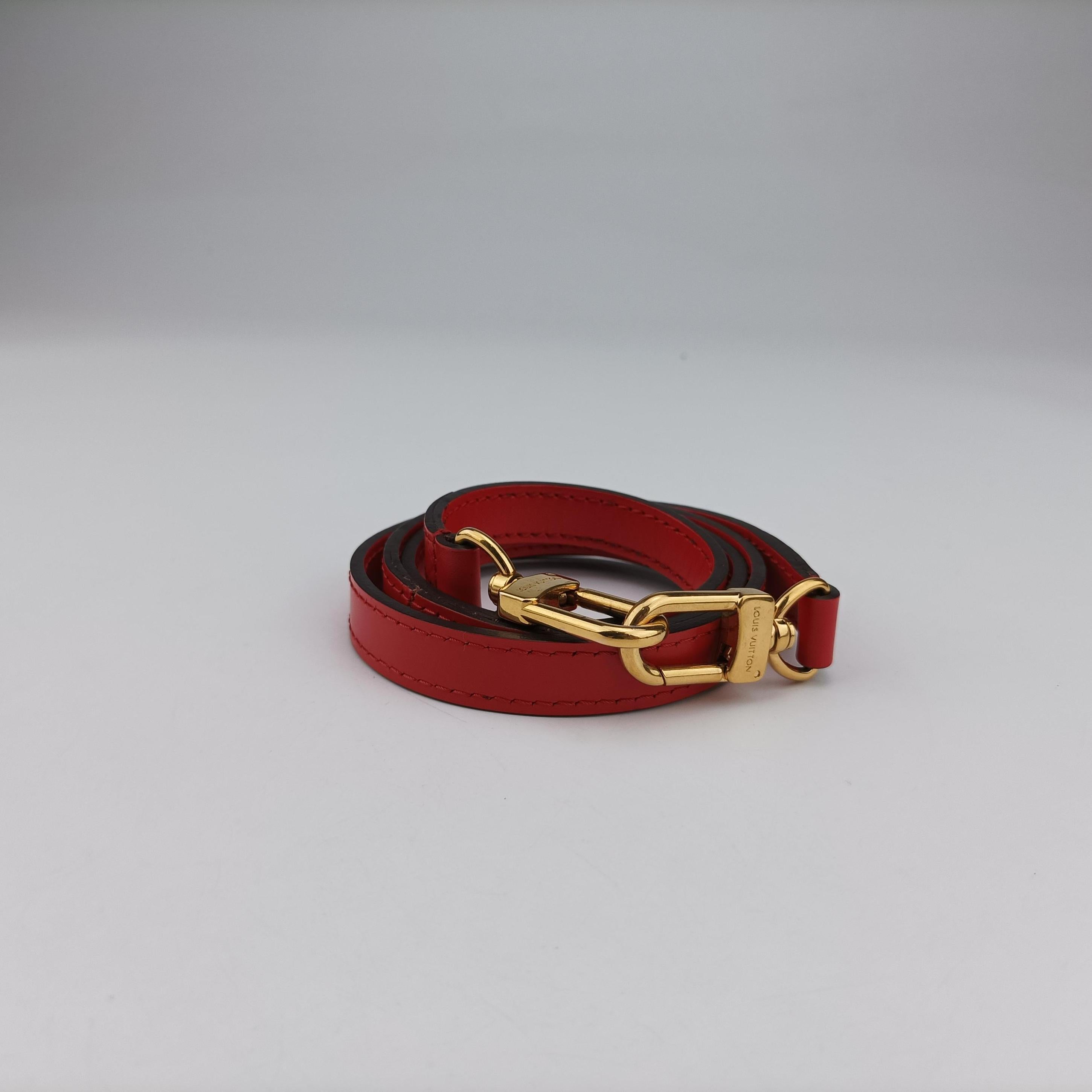 Pre-owned Louis Vuitton PHENIX PM brown×COQUELICOT Monogram Canvas×calf leather M41537 shoulderbag | stylenewstar