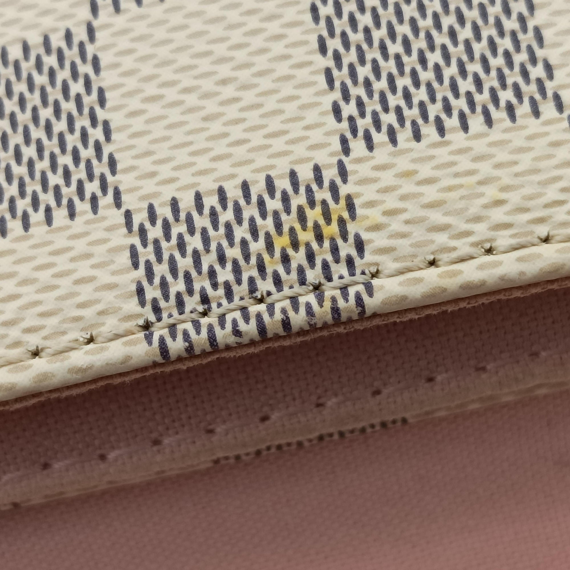 Pre-owned Louis Vuitton CROISETTE Azur Damier Canvas N41581 shoulderbag | stylenewstar