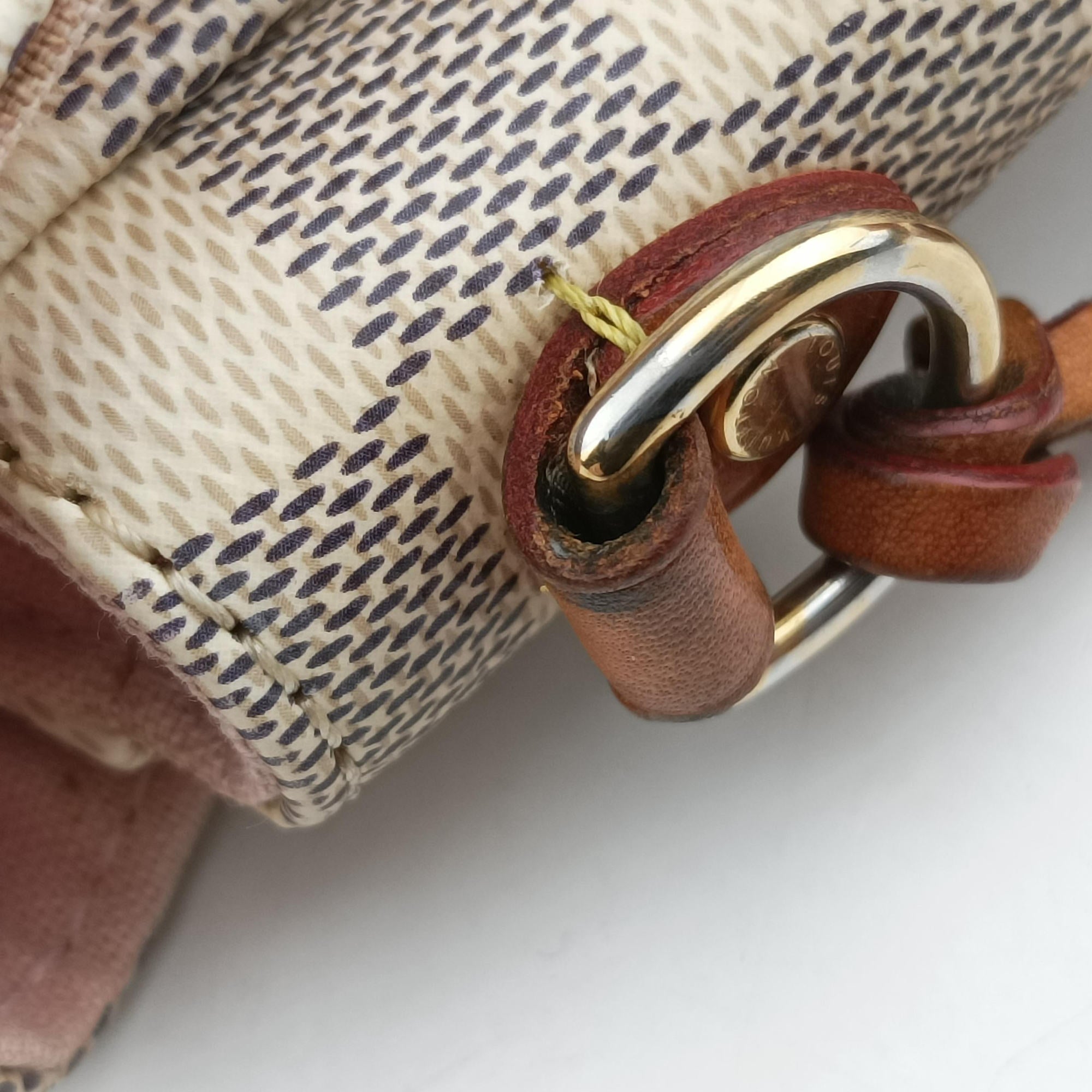 Pre-owned Louis Vuitton CROISETTE Azur Damier Canvas N41581 shoulderbag | stylenewstar