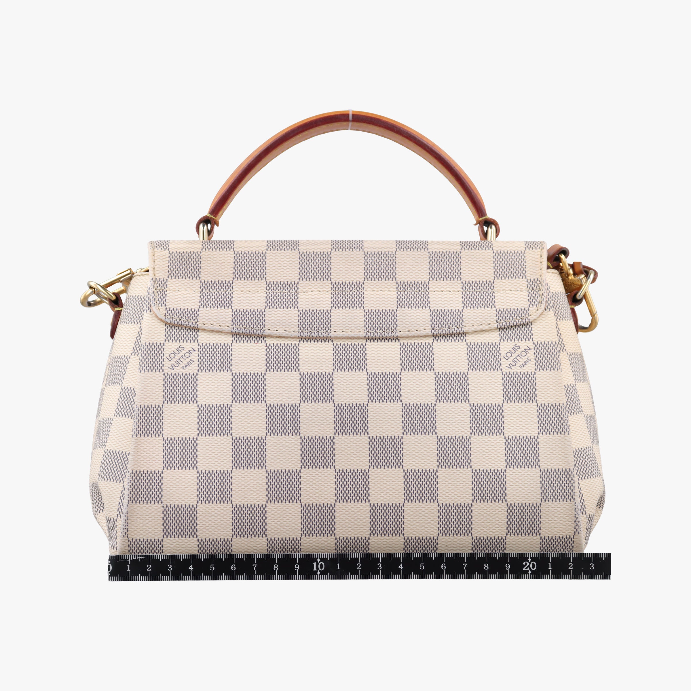 Pre-owned Louis Vuitton CROISETTE Azur Damier Canvas N41581 shoulderbag | stylenewstar
