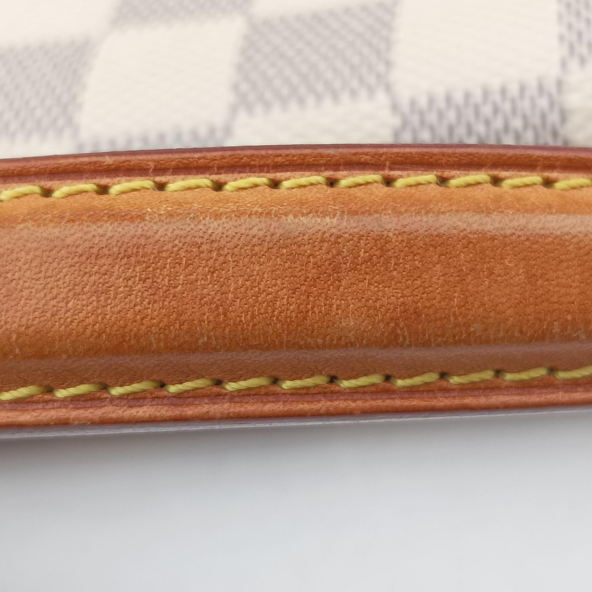 Pre-owned Louis Vuitton CROISETTE Azur Damier Canvas N41581 shoulderbag | stylenewstar