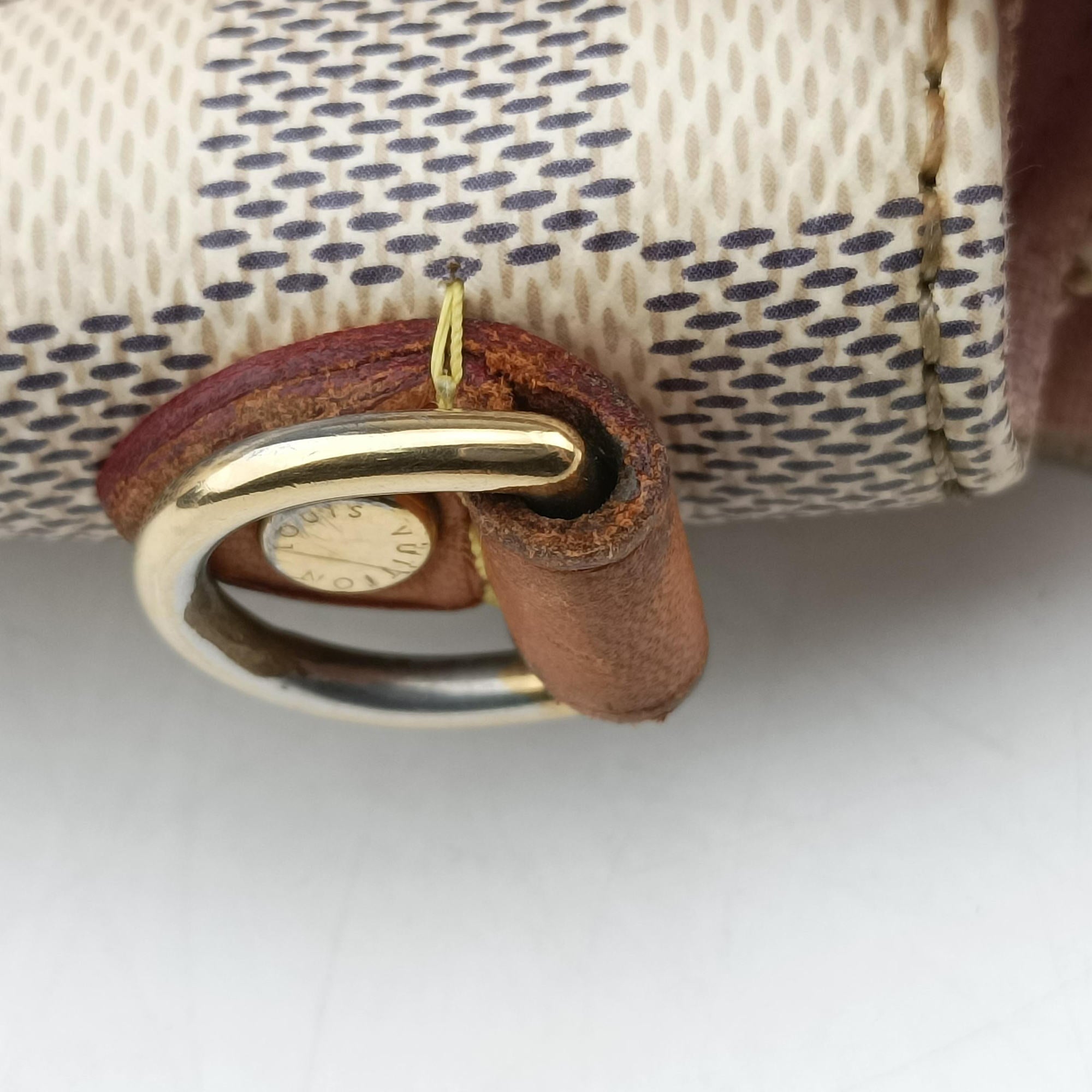 Pre-owned Louis Vuitton CROISETTE Azur Damier Canvas N41581 shoulderbag | stylenewstar