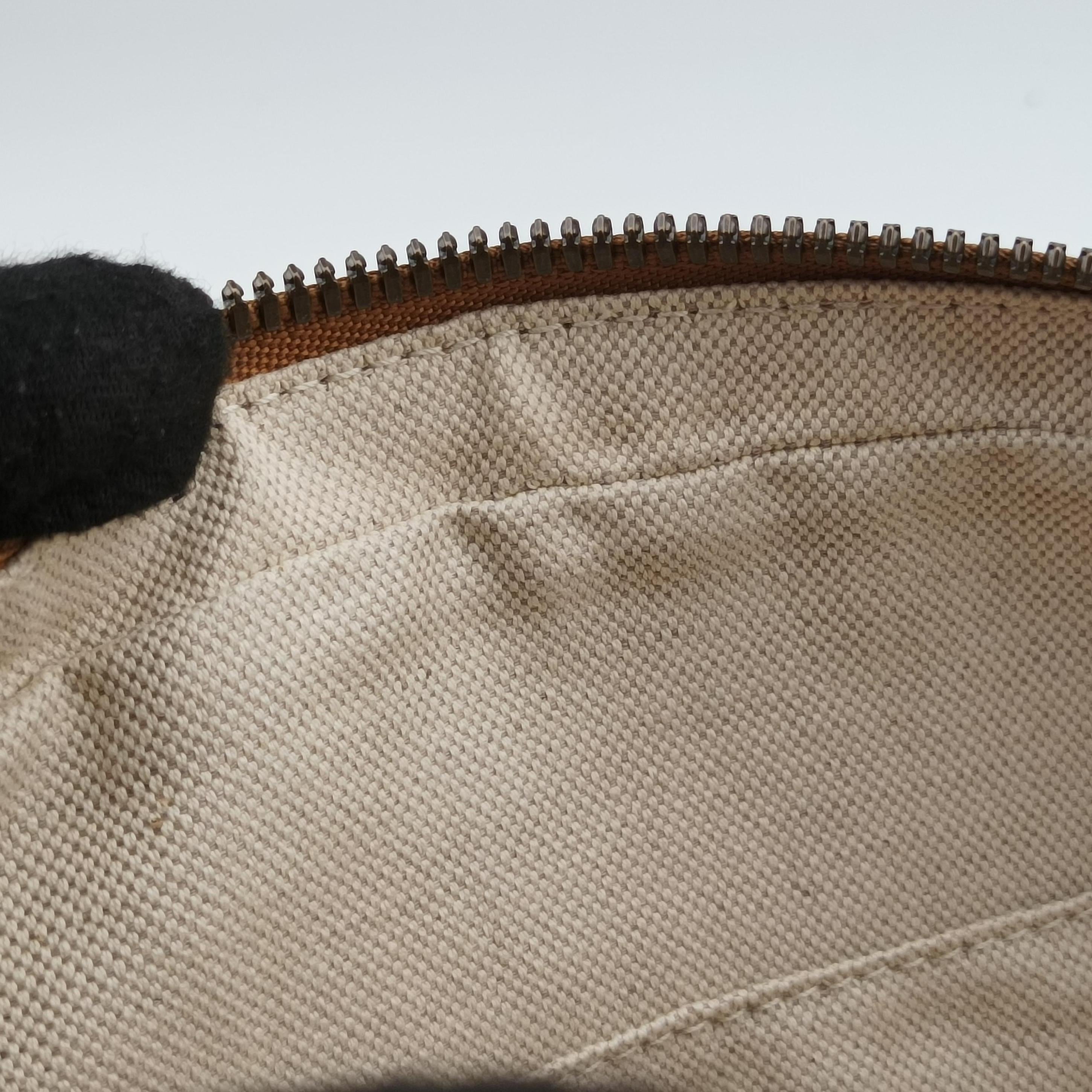 Pre-owned Gucci Mickey Mouse Disney collaboration Brown PVC coated canvas 602695 shoulderbag | stylenewstar
