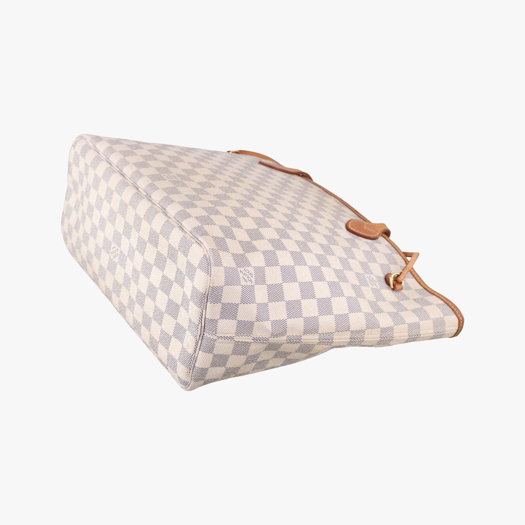 Pre-owned Louis Vuitton NEVERFULL MM Azur Damier Canvas N51107 shoulderbag | stylenewstar