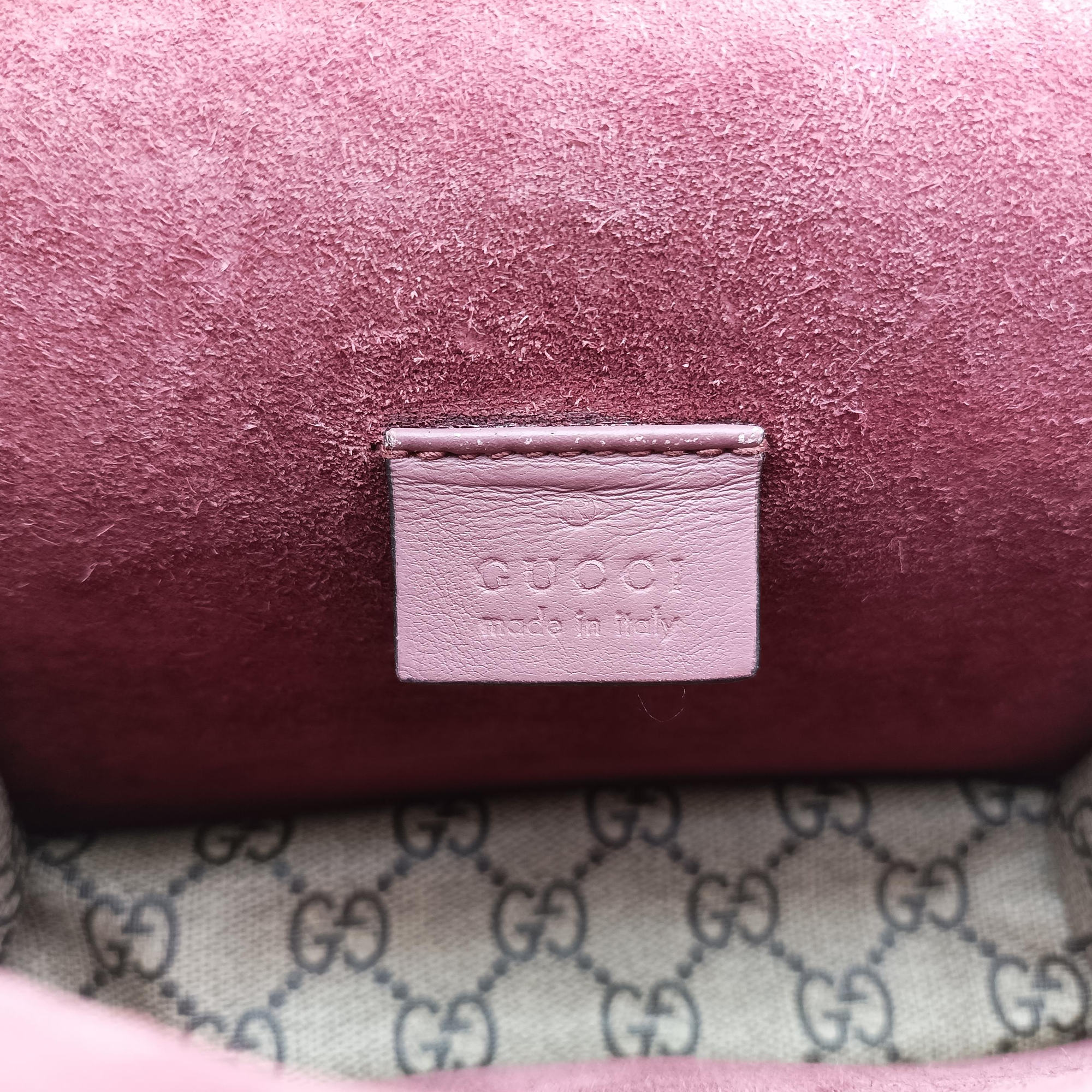 Secondhand Gucci Dionysus beige×red×Multicolour PVC coated canvas × suede 421970 shoulderbag | stylenewstar