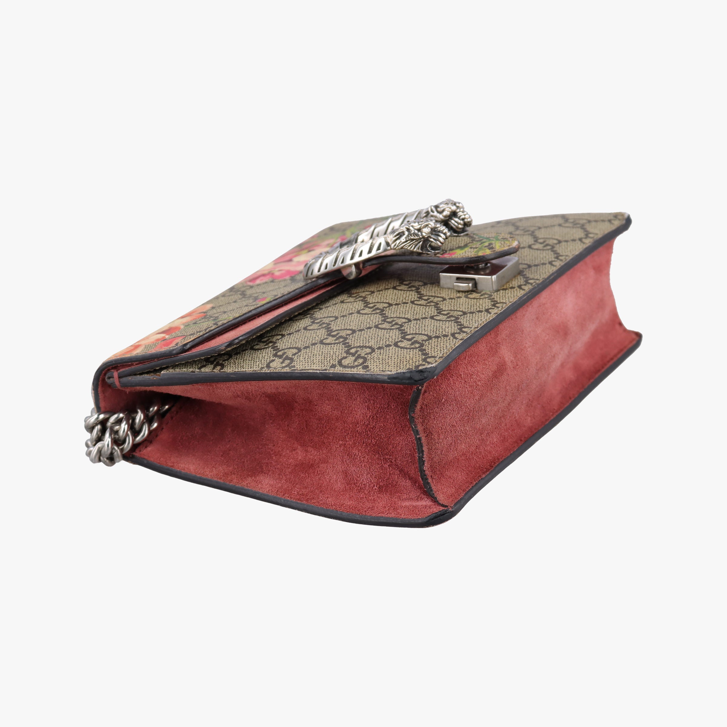 Secondhand Gucci Dionysus beige×red×Multicolour PVC coated canvas × suede 421970 shoulderbag | stylenewstar