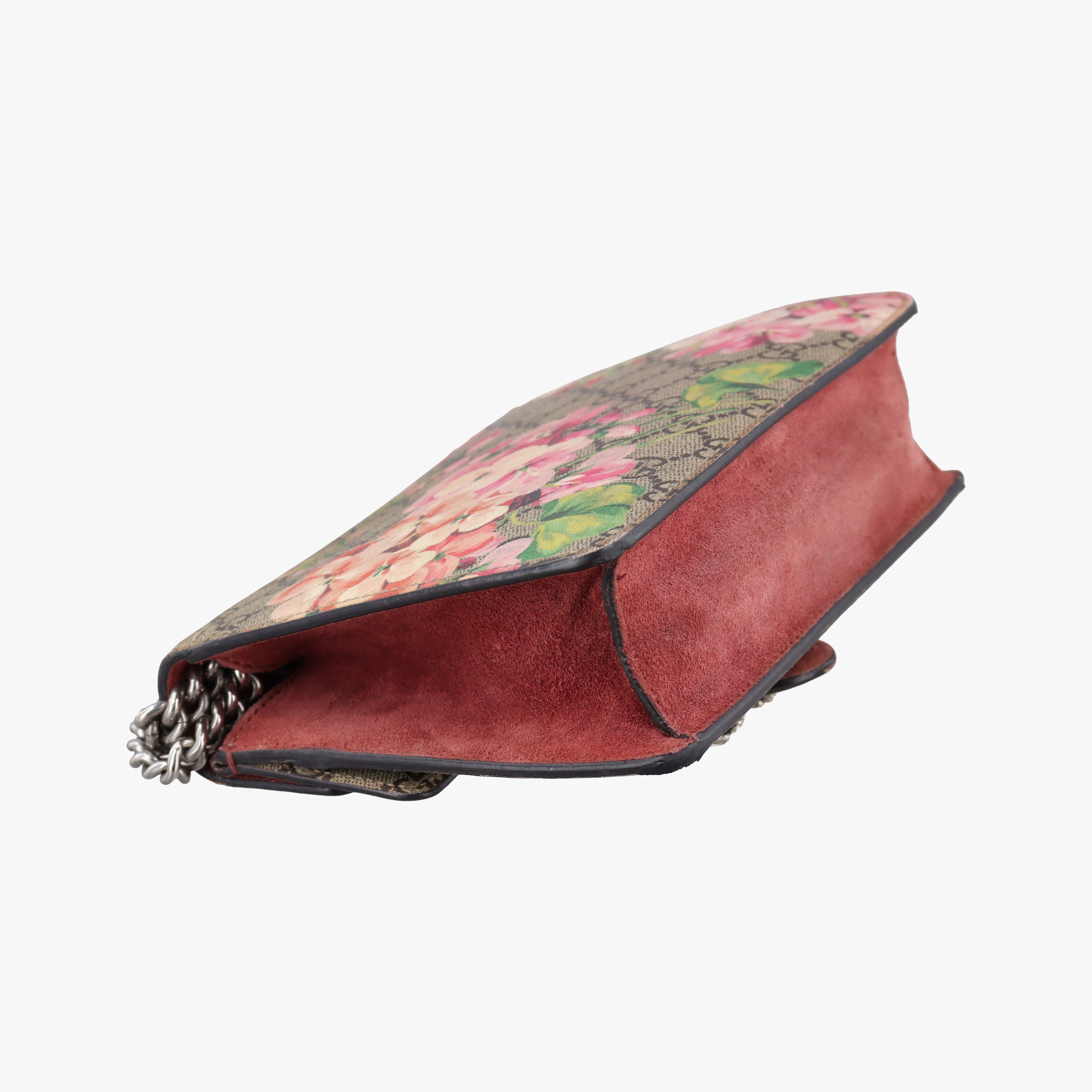 Secondhand Gucci Dionysus beige×red×Multicolour PVC coated canvas × suede 421970 shoulderbag | stylenewstar