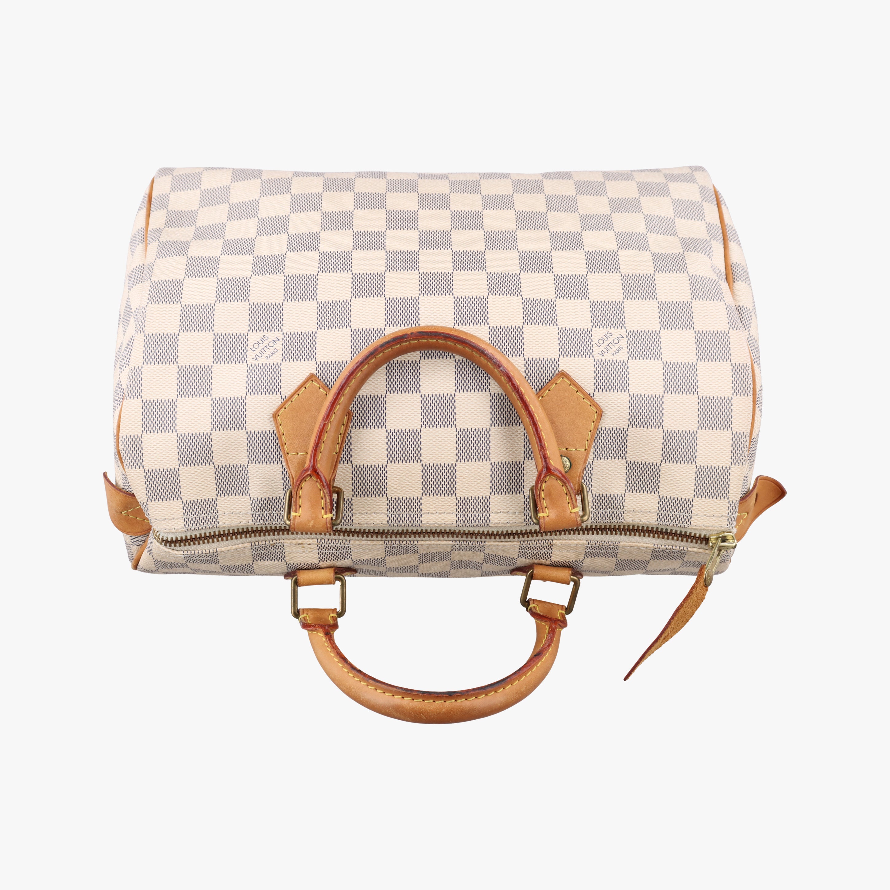 Pre-owned Louis Vuitton Speedy 30 AZUR Damier Canvas N41533 handbag | stylenewstar